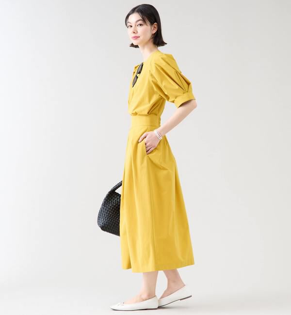 TIARA「《定番》タックスリーブブラウス（セットアップ可）」|シャツ・ブラウス|