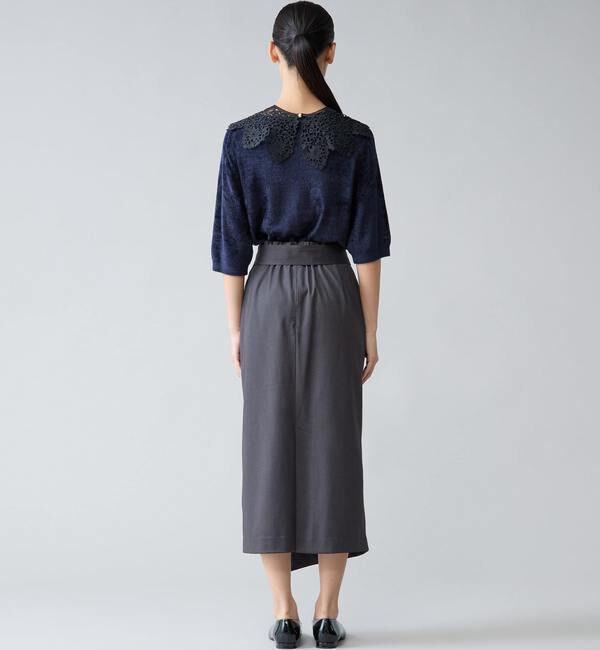 TIARA「リボンラップタイトスカート」|スカート|