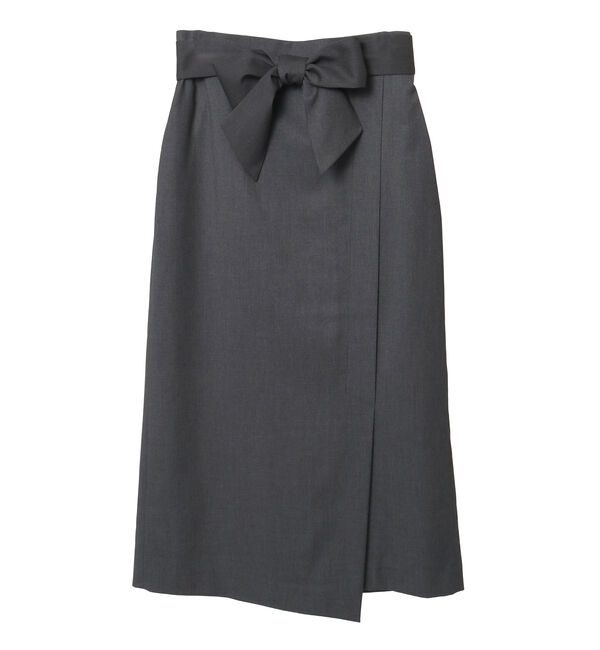 TIARA「リボンラップタイトスカート」|スカート|