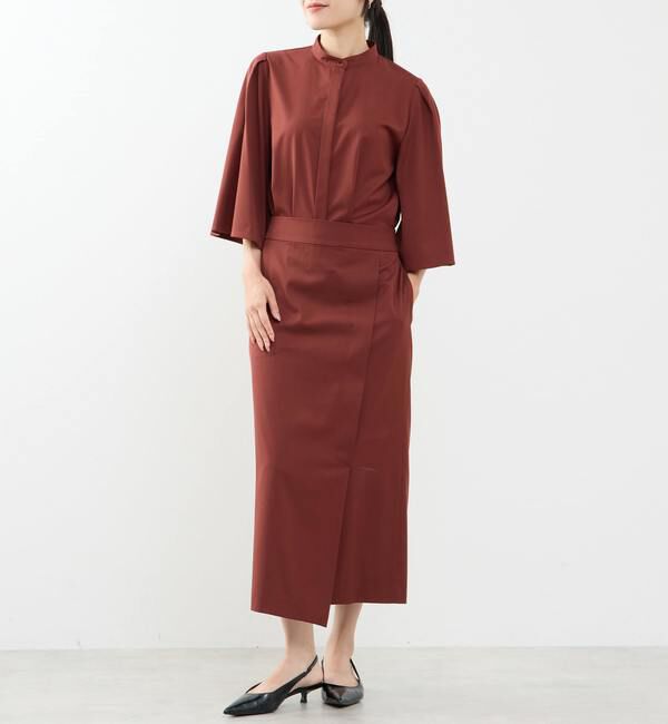 TIARA「リボンラップタイトスカート」|スカート|