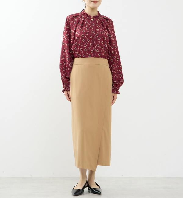 TIARA「リボンラップタイトスカート」|スカート|