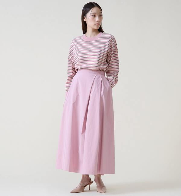 TIARA「アシンメトリータックスカート」|スカート|