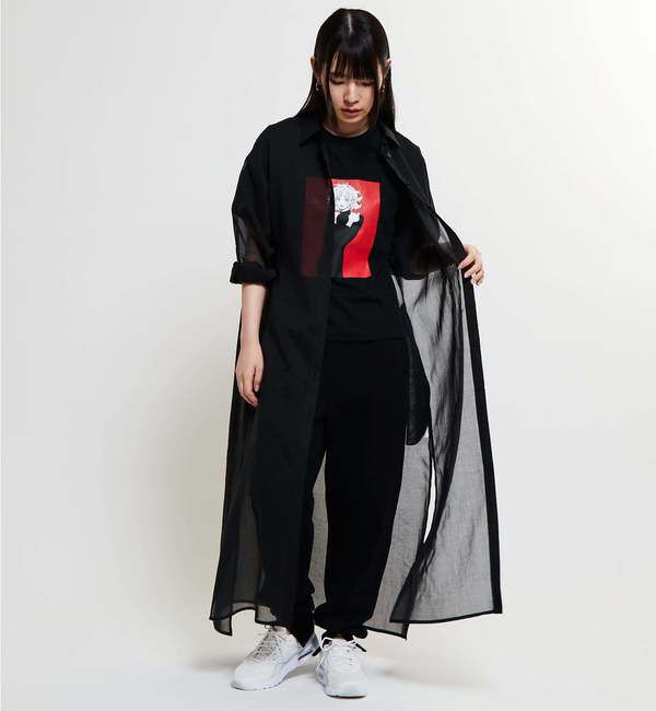 Soffitto「《コラボ》【Soffitto&times;TINDA】ギャザーシャツワンピース」|その他|