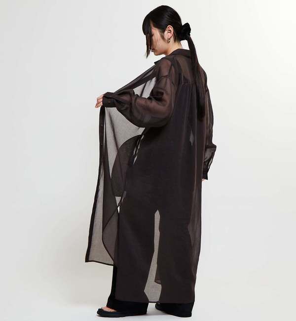 Soffitto「《コラボ》【Soffitto&times;TINDA】ギャザーシャツワンピース」|その他|