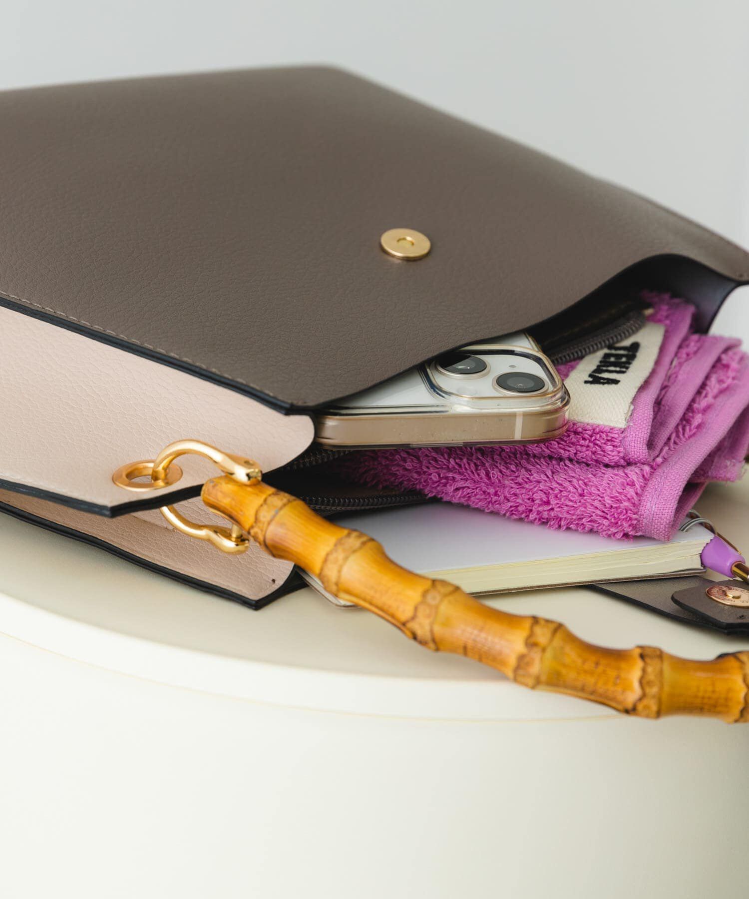 RODE SKO「バンブーワンハンドルバッグ」|ハンドバッグ|