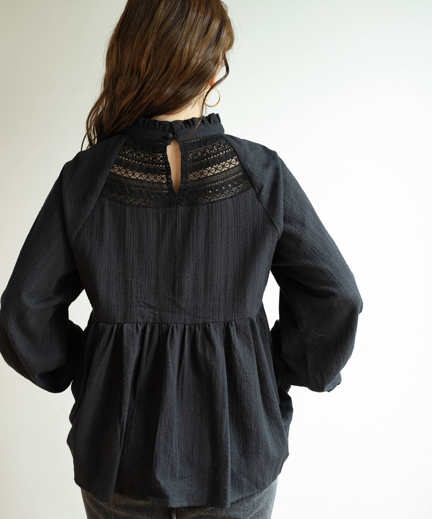 Sonny Label 「『WEB/一部店舗限定』NaokoTakayamaレースブラウス」|シャツ・ブラウス|