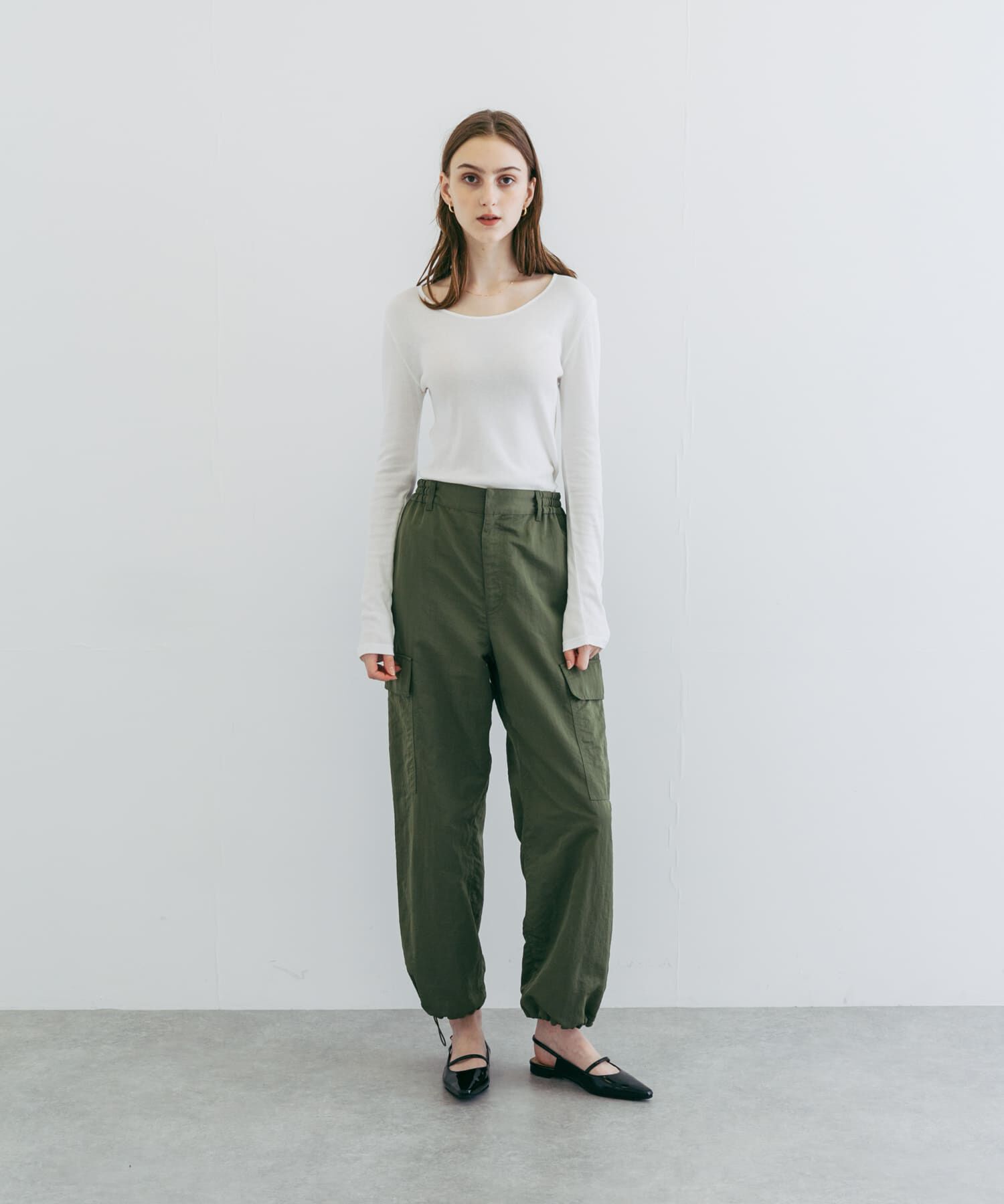 URBAN RESEARCH「『UR TECH』クルーネックロングTシャツ」|Tシャツ・カットソー|