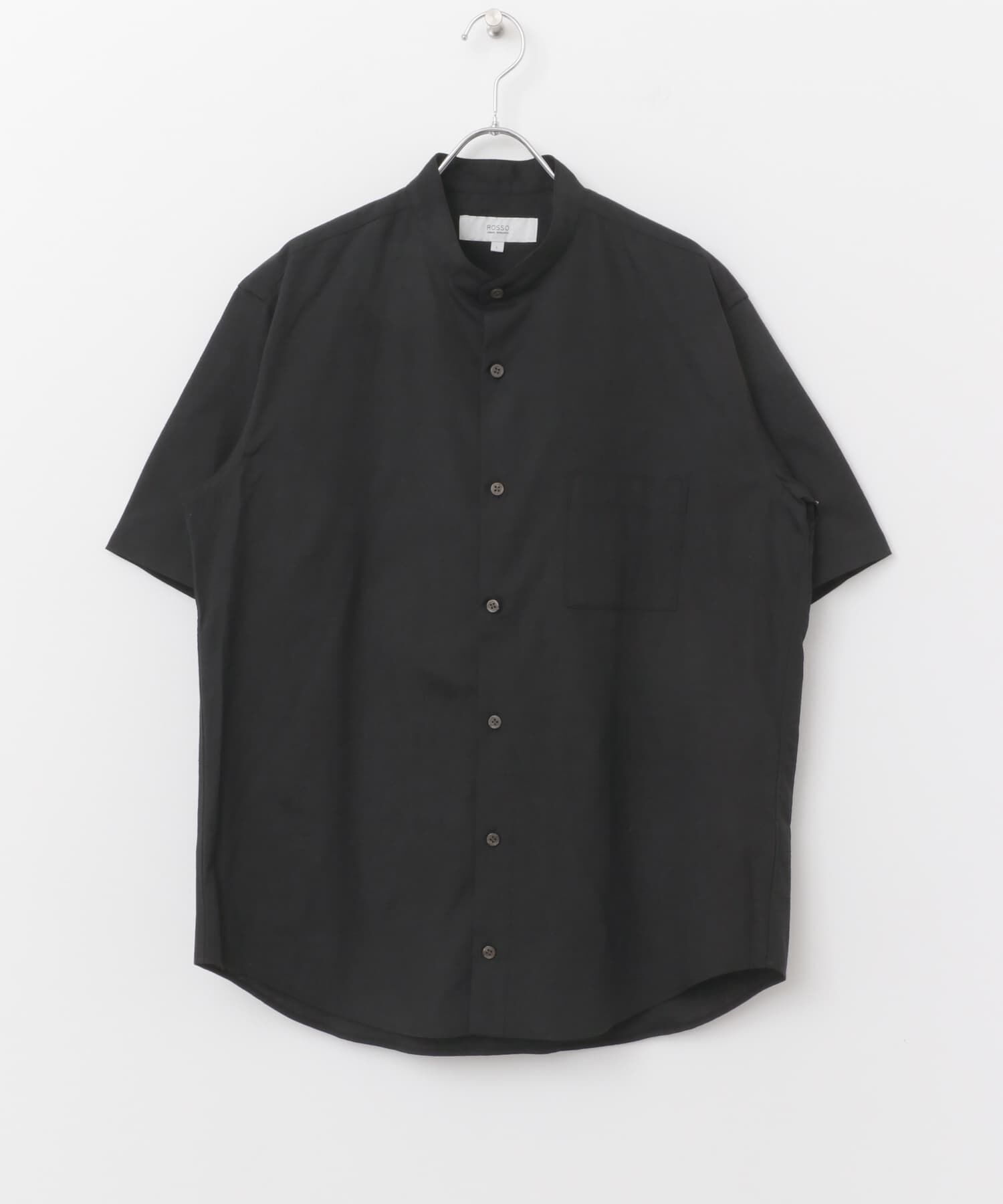 URBAN RESEARCH ROSSO「『防シワ』『XLサイズあり』ハイパフォーマンスリネンバンド半袖シャツ」|シャツ・ブラウス|