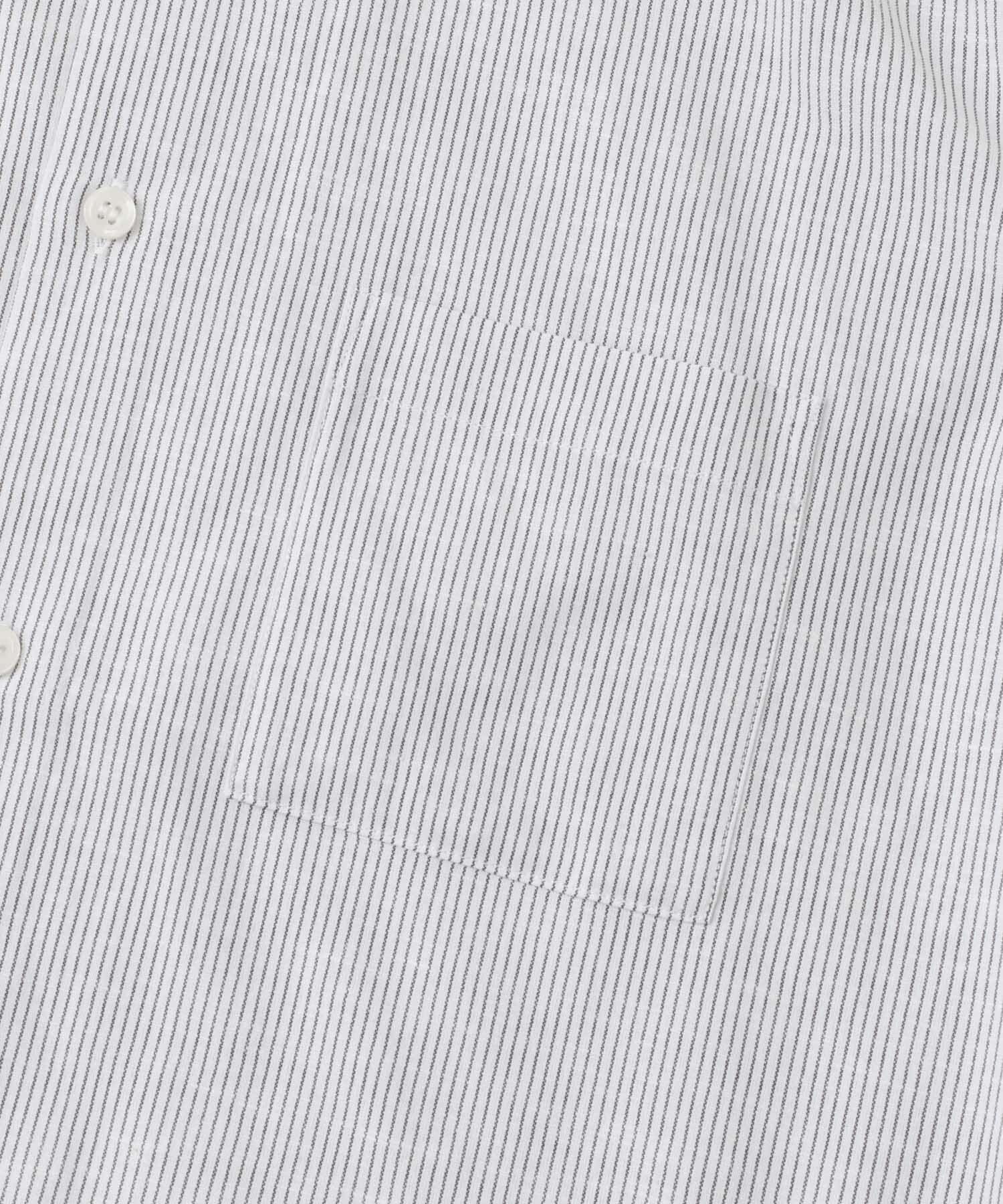 URBAN RESEARCH ROSSO「『防シワ』『XLサイズあり』ハイパフォーマンスリネンバンド半袖シャツ」|シャツ・ブラウス|