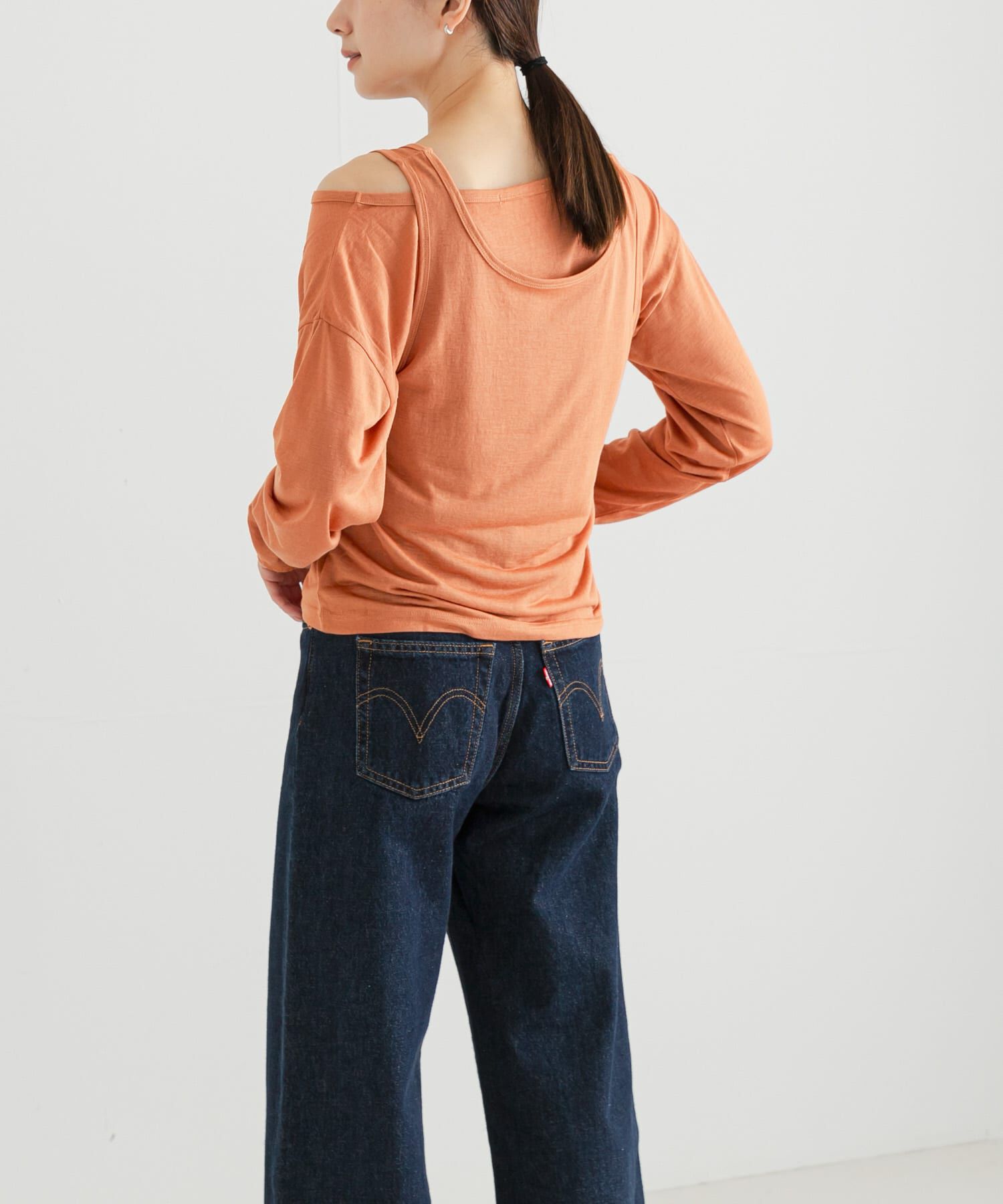 URBAN RESEARCH「Uネックシアータンクトップ」|タンクトップ|