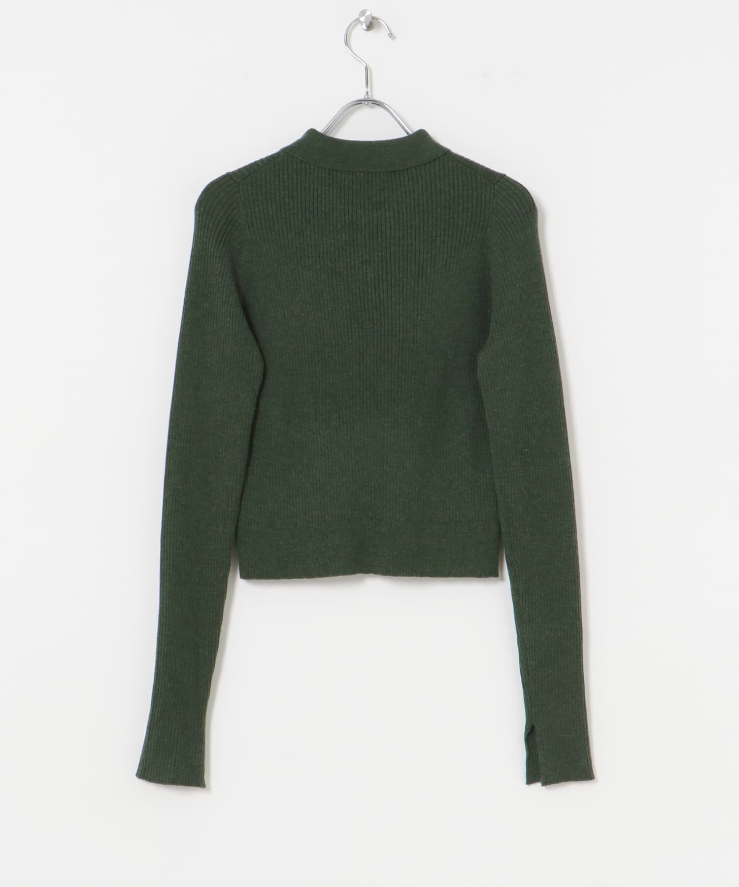 URBAN RESEARCH「シャツカラーリブニットカーディガン」|カーディガン|