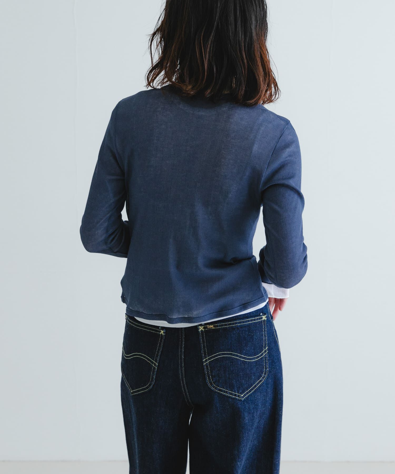 URBAN RESEARCH「『MADE IN JAPAN』シアーテレコショートカーディガン」|カーディガン|