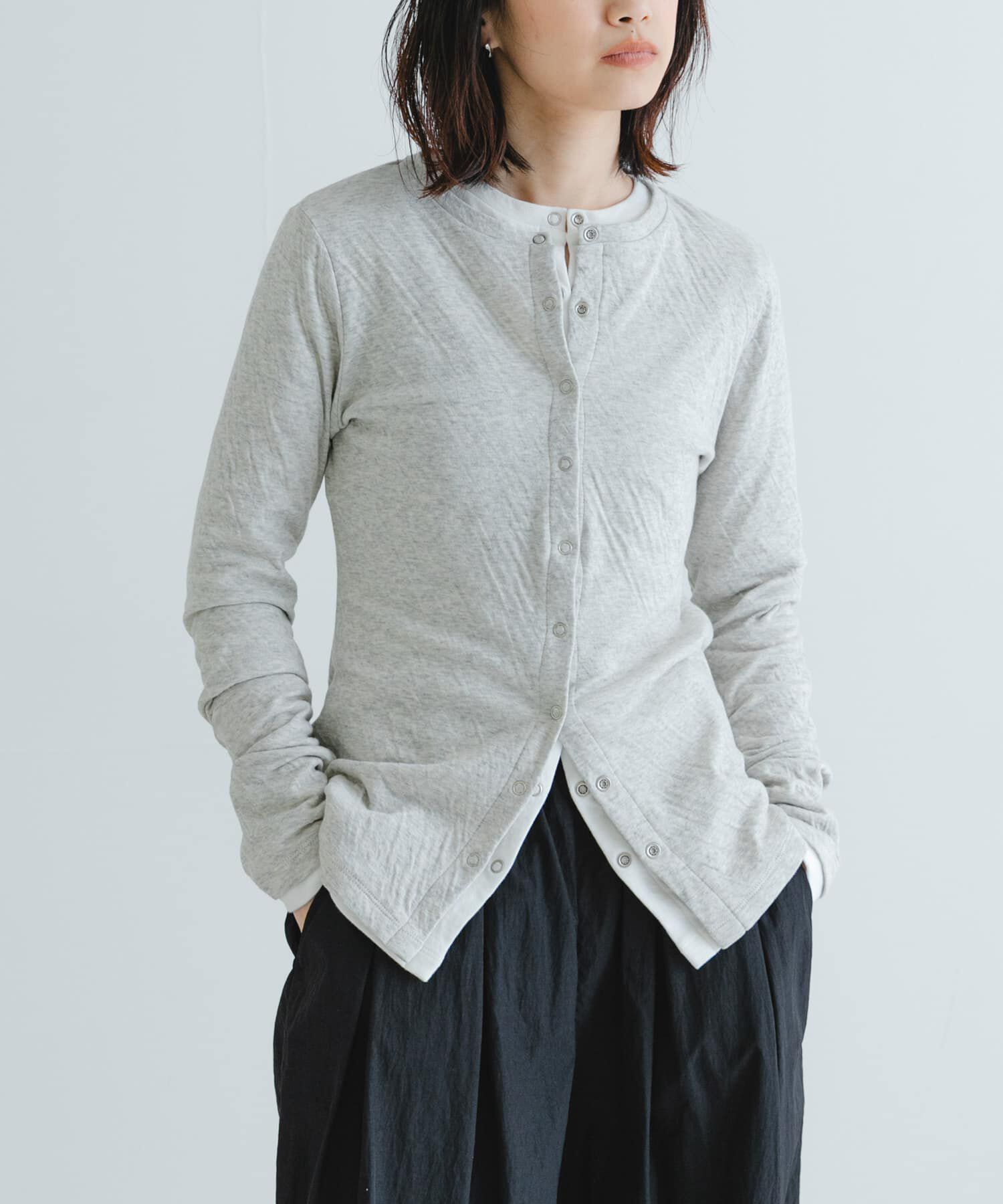 URBAN RESEARCH「『MADE IN JAPAN』セッケツクルーネックカーディガン」|カーディガン|グレー系その他