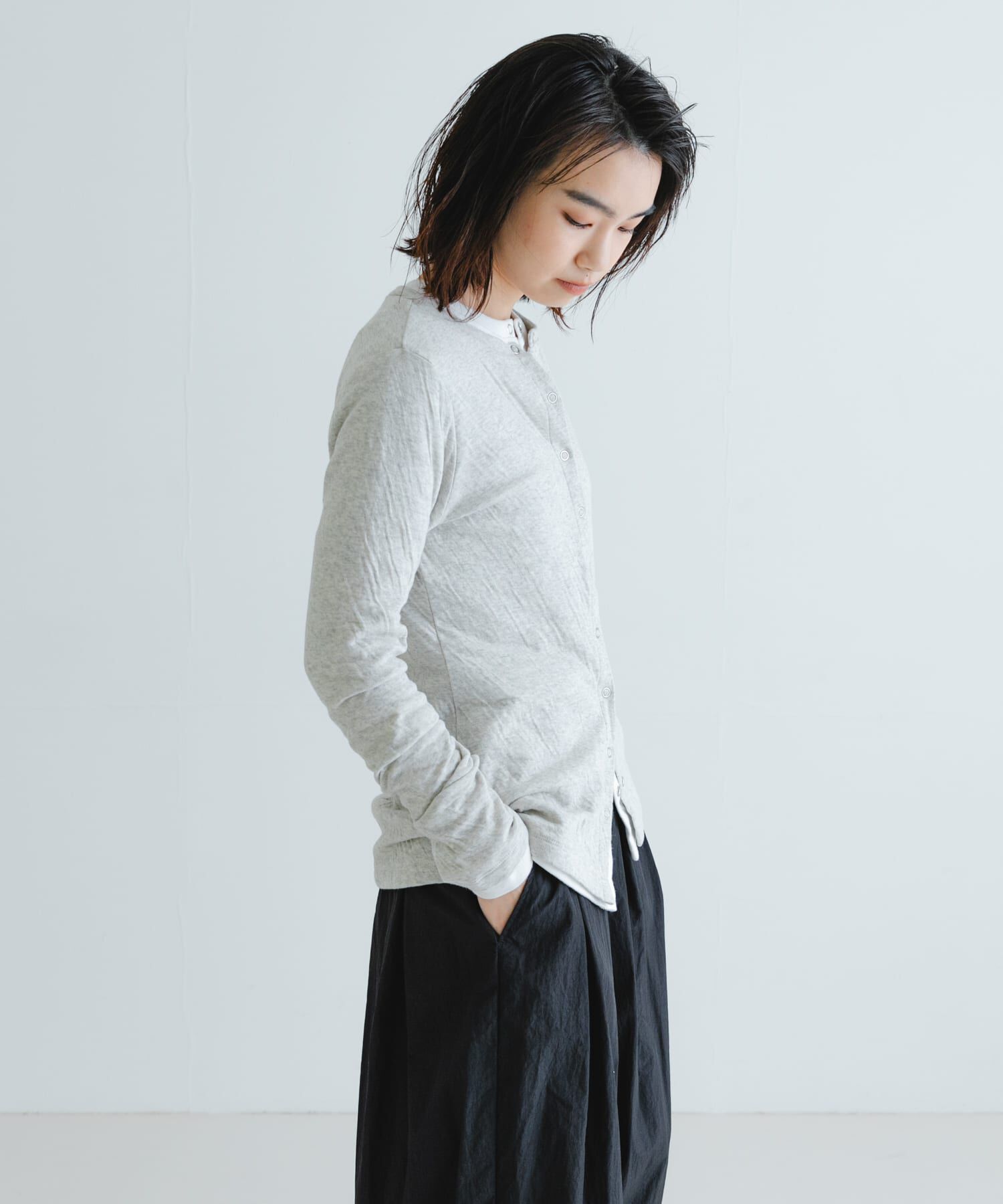 URBAN RESEARCH「『MADE IN JAPAN』セッケツクルーネックカーディガン」|カーディガン|