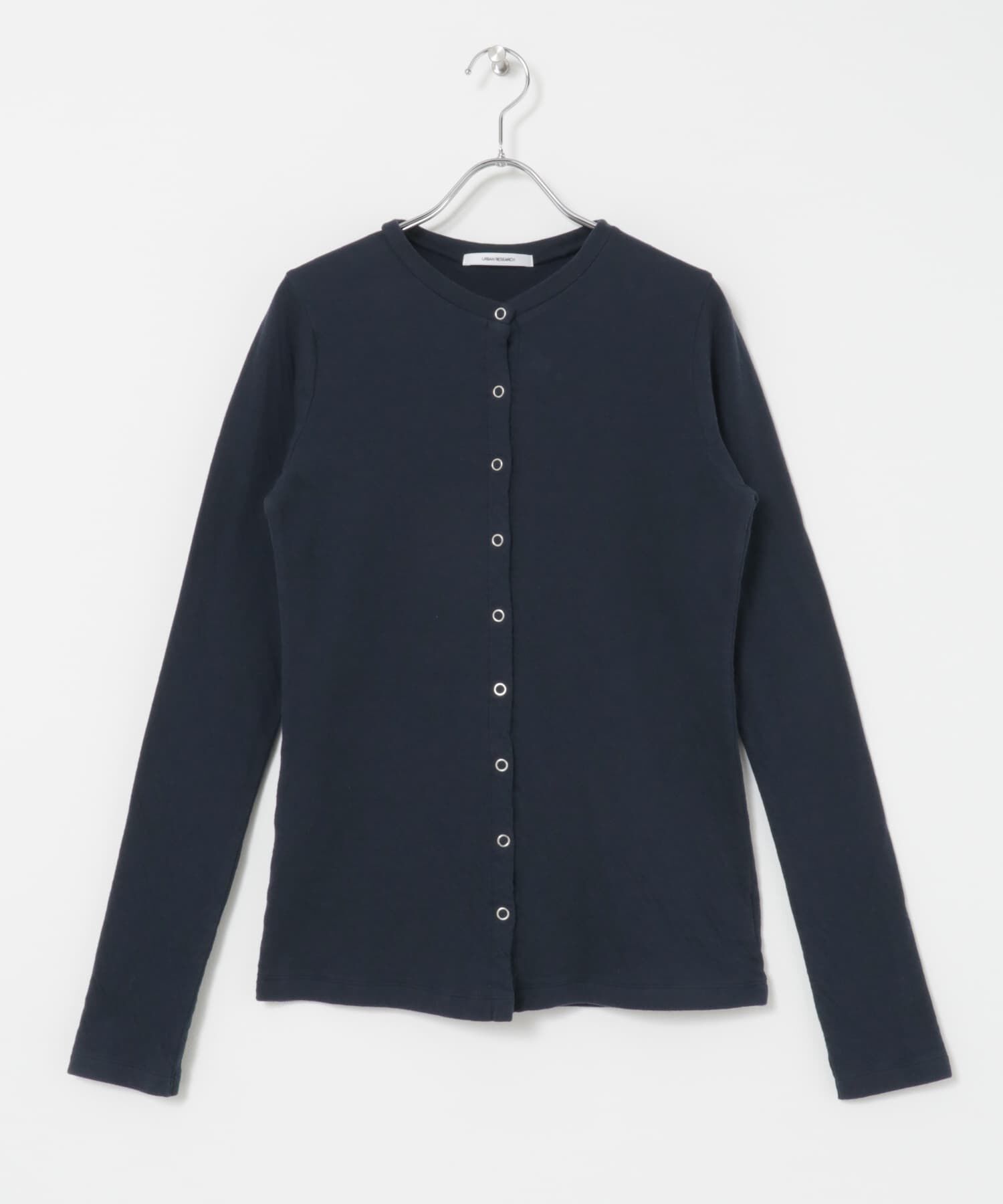 URBAN RESEARCH「『MADE IN JAPAN』セッケツクルーネックカーディガン」|カーディガン|