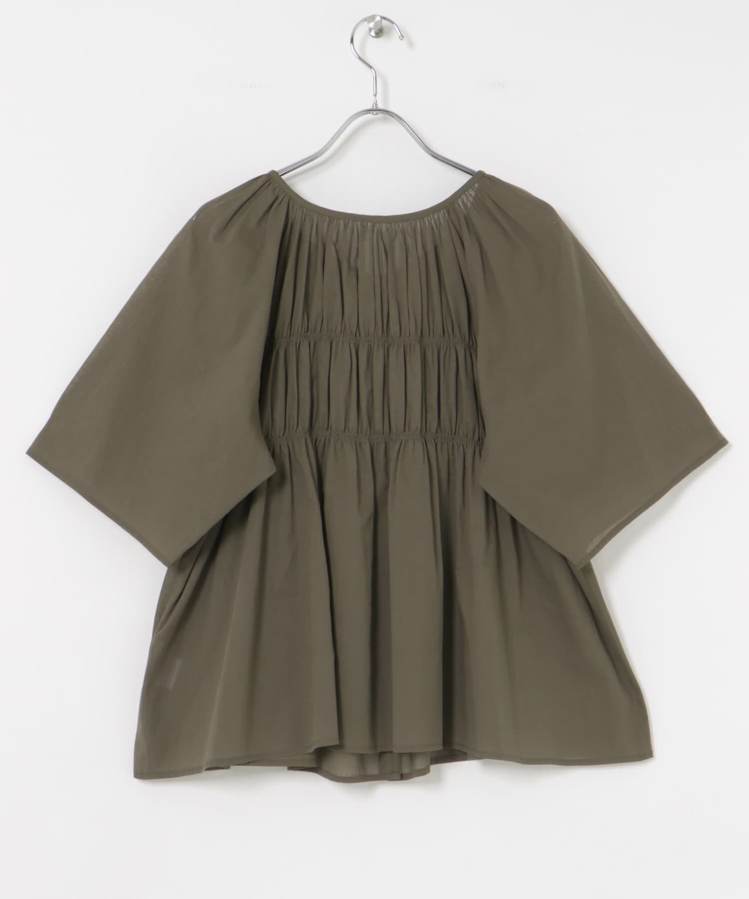 URBAN RESEARCH「コットンボイルシャーリングブラウス」|シャツ・ブラウス|