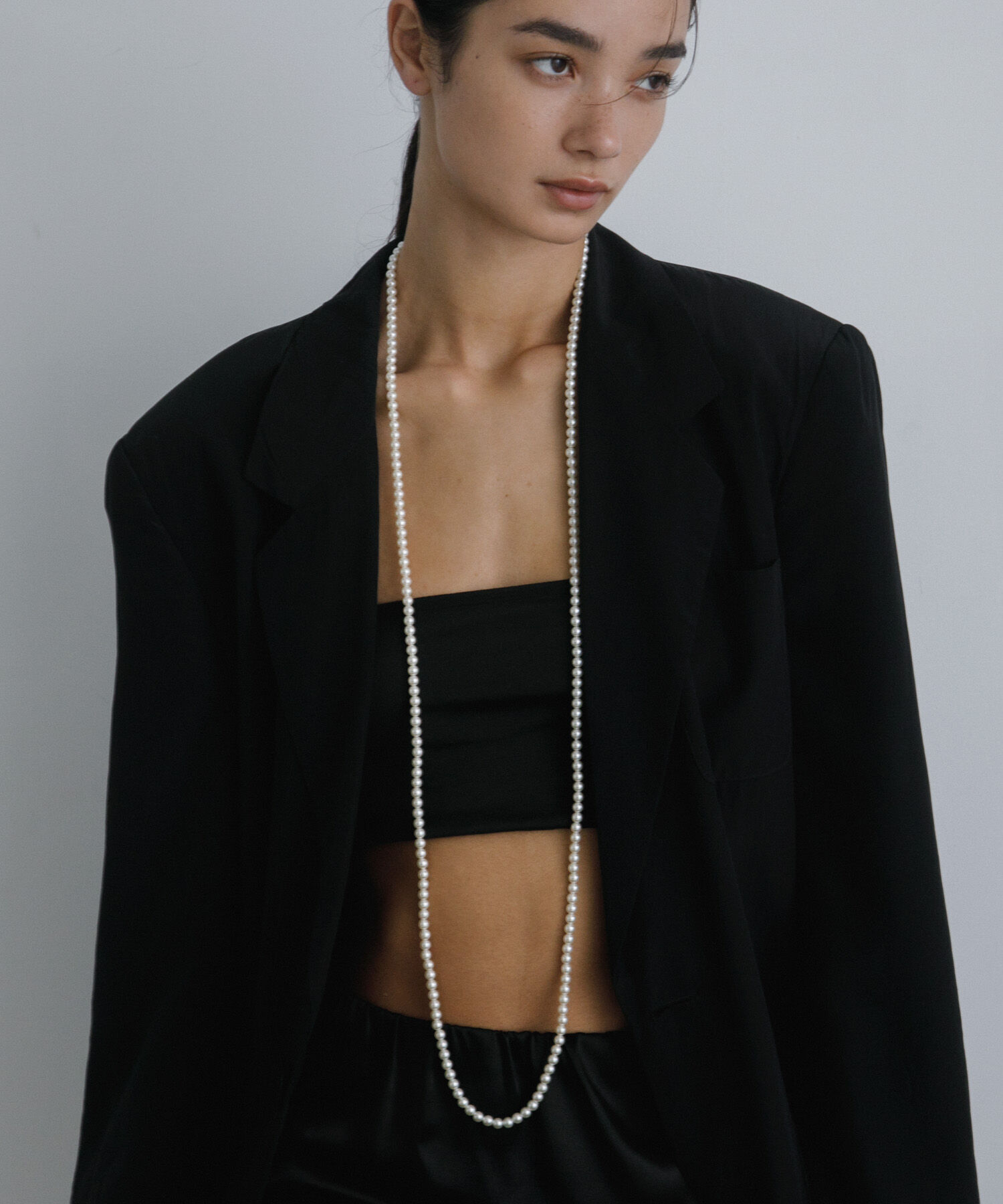 URBAN RESEARCH「decor『デコール』　6mmPearllongnecklace」|ネックレス|ホワイト系その他