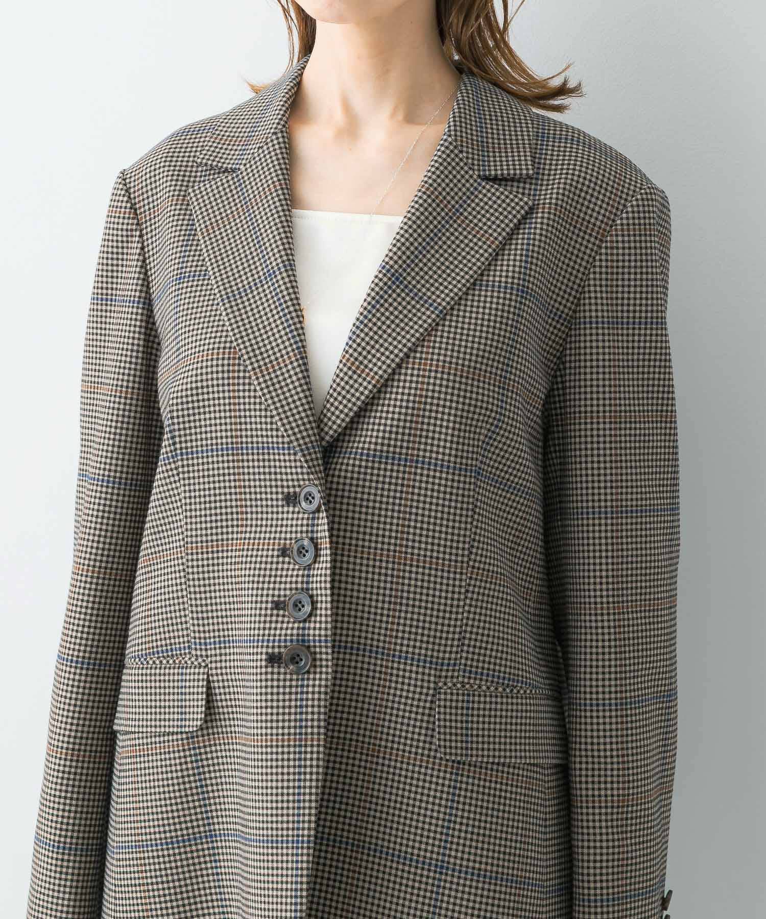 URBAN RESEARCH ROSSO「チェックテーラードジャケット」|その他|