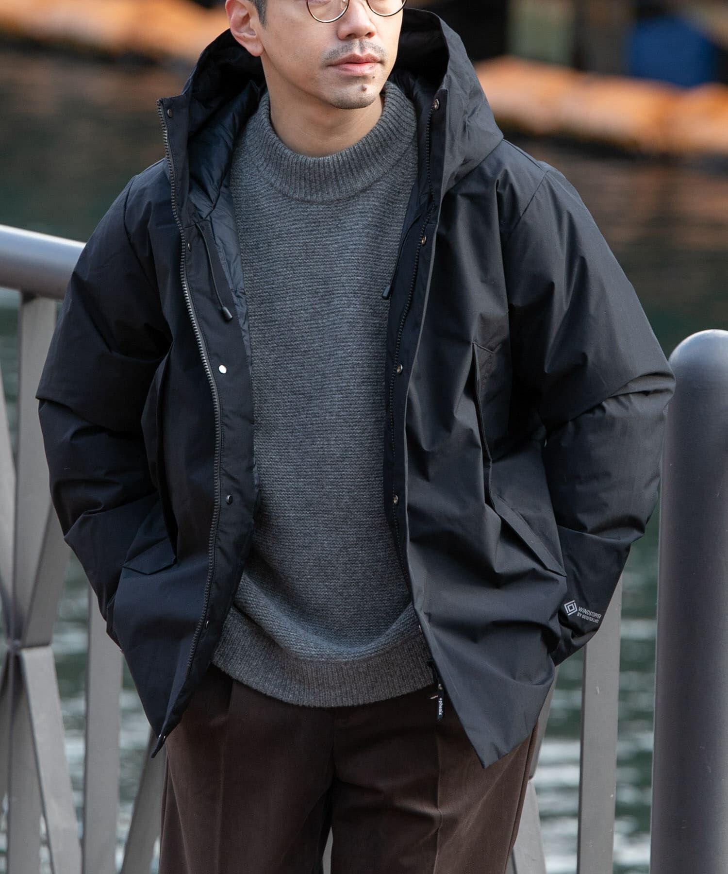 URBAN RESEARCH ROSSO「『別注』+phenix　WINDSTOPPER by GORE-TEX LABS ダウンジャケット」|ダウン|