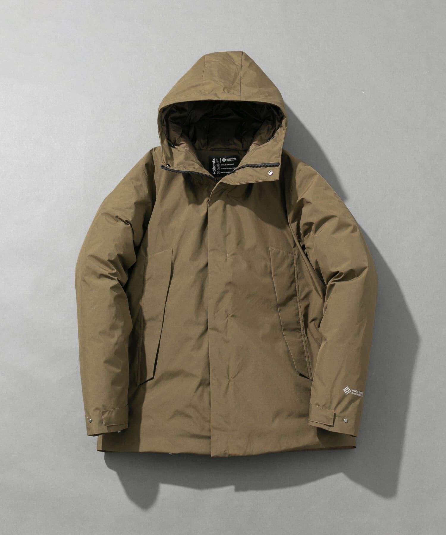 URBAN RESEARCH ROSSO「『別注』+phenix　WINDSTOPPER by GORE-TEX LABS ダウンジャケット」|ダウン|