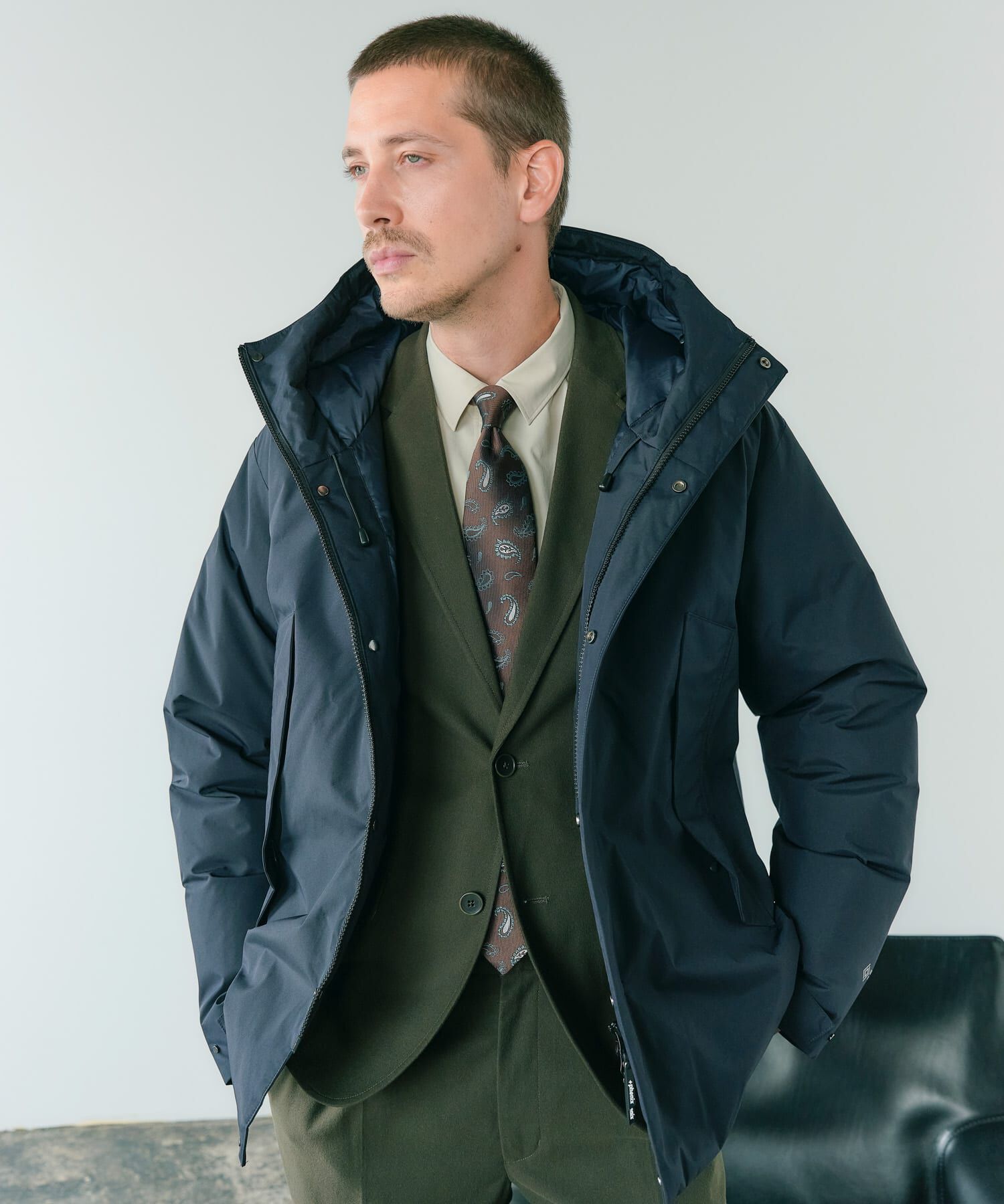 URBAN RESEARCH ROSSO「『別注』+phenix　WINDSTOPPER by GORE-TEX LABS ダウンジャケット」|ダウン|