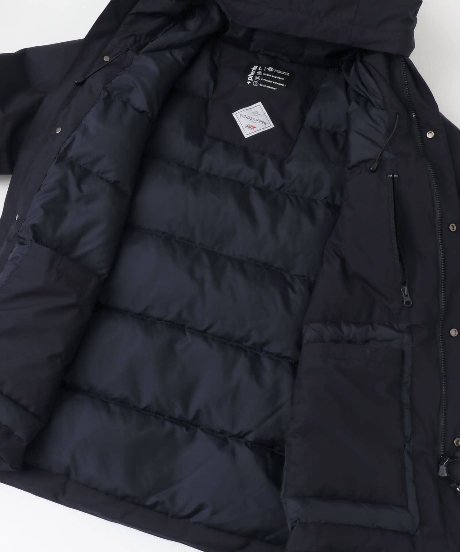 URBAN RESEARCH ROSSO「『別注』+phenix　WINDSTOPPER by GORE-TEX LABS ダウンジャケット」|ダウン|