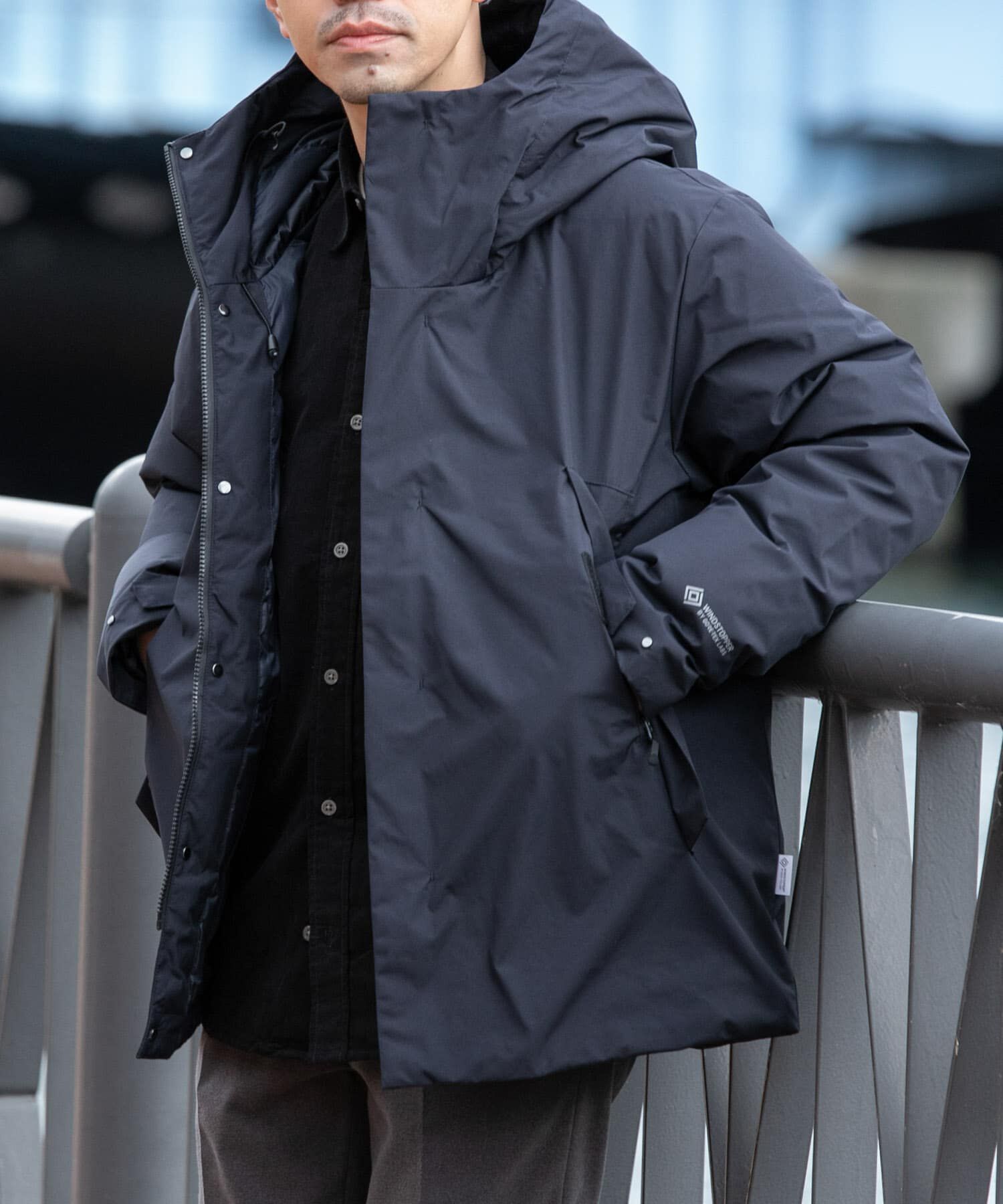 URBAN RESEARCH ROSSO「『別注』+phenix　WINDSTOPPER by GORE-TEX LABS ダウンジャケット」|ダウン|