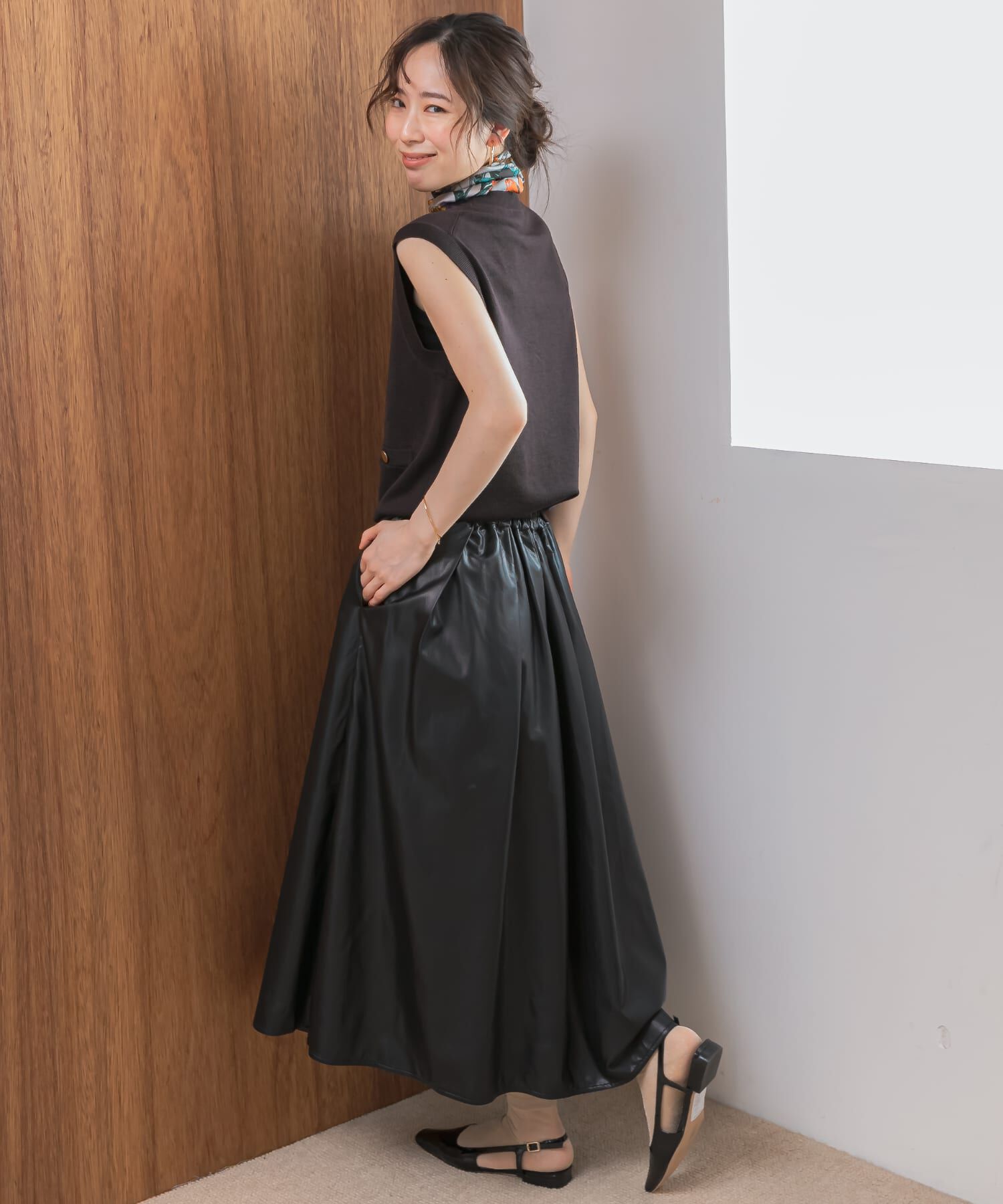 URBAN RESEARCH ROSSO「F by ROSSO　ウォッシャブルメタル釦ニットベスト」|ベスト・ジレ|