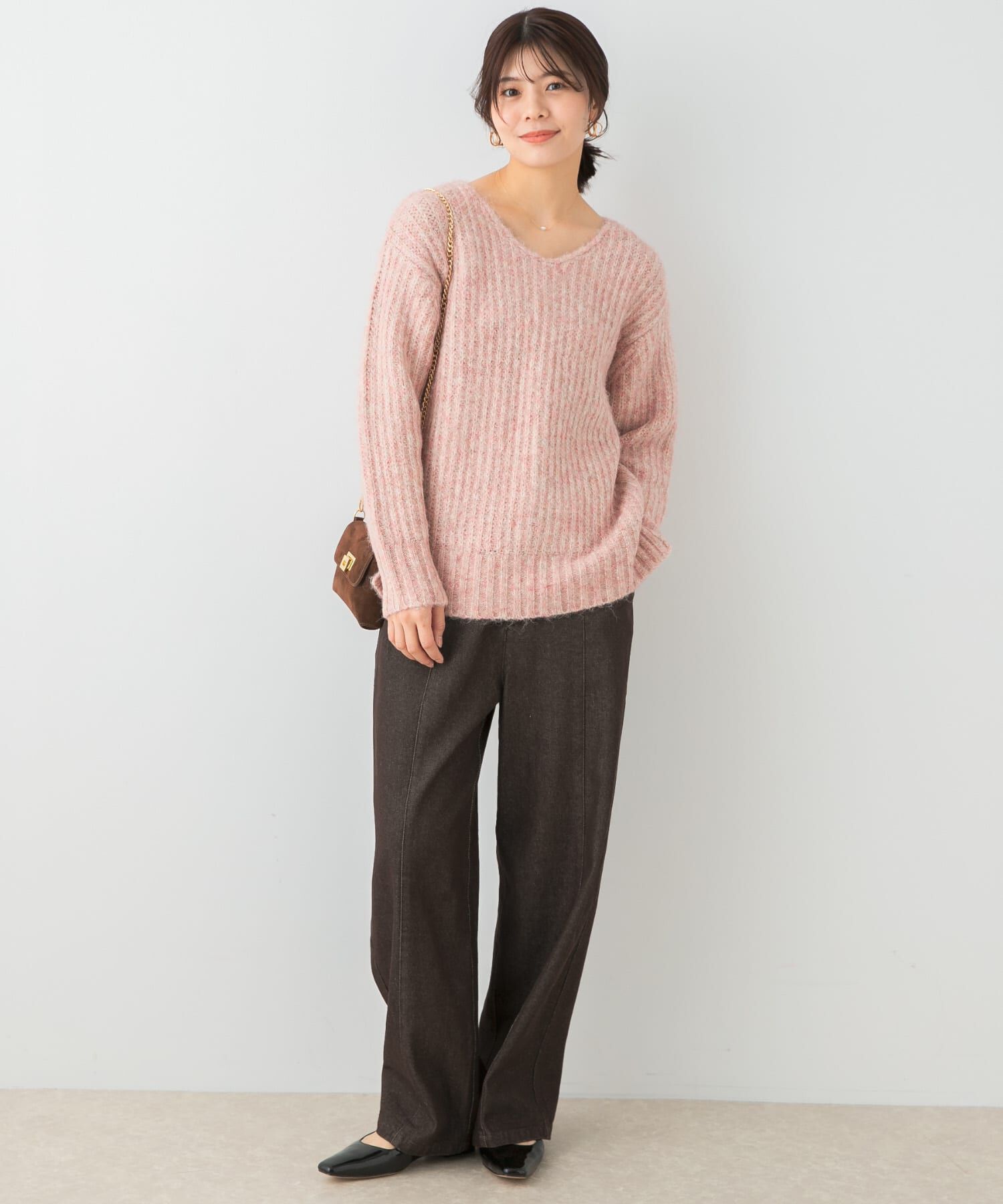 URBAN RESEARCH ROSSO「F by ROSSO　カーブフォルムデニムパンツ」|デニム|