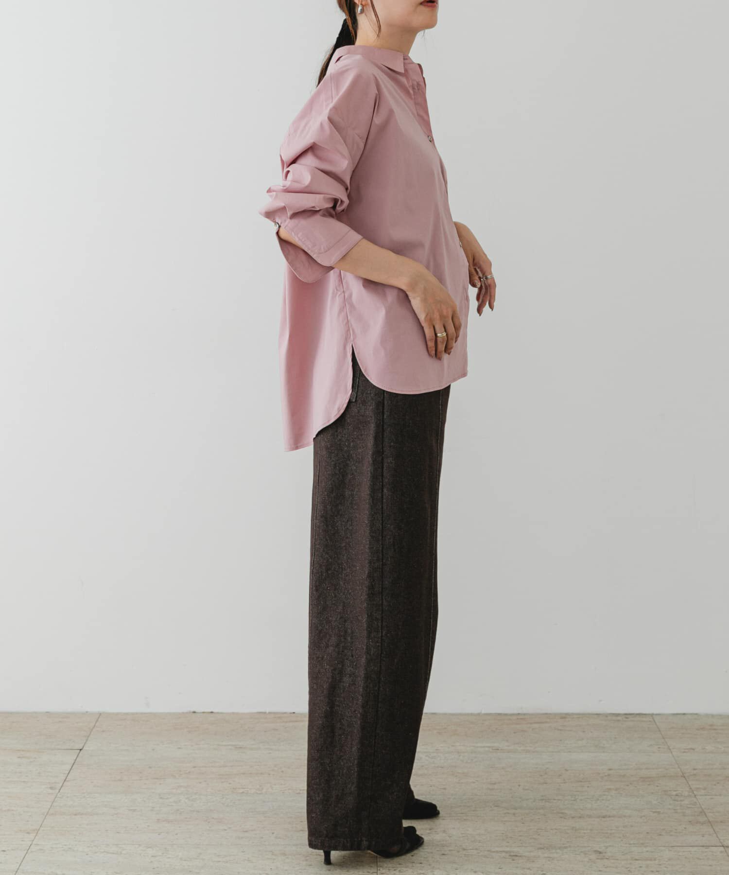 URBAN RESEARCH ROSSO「F by ROSSO　カーブフォルムデニムパンツ」|デニム|