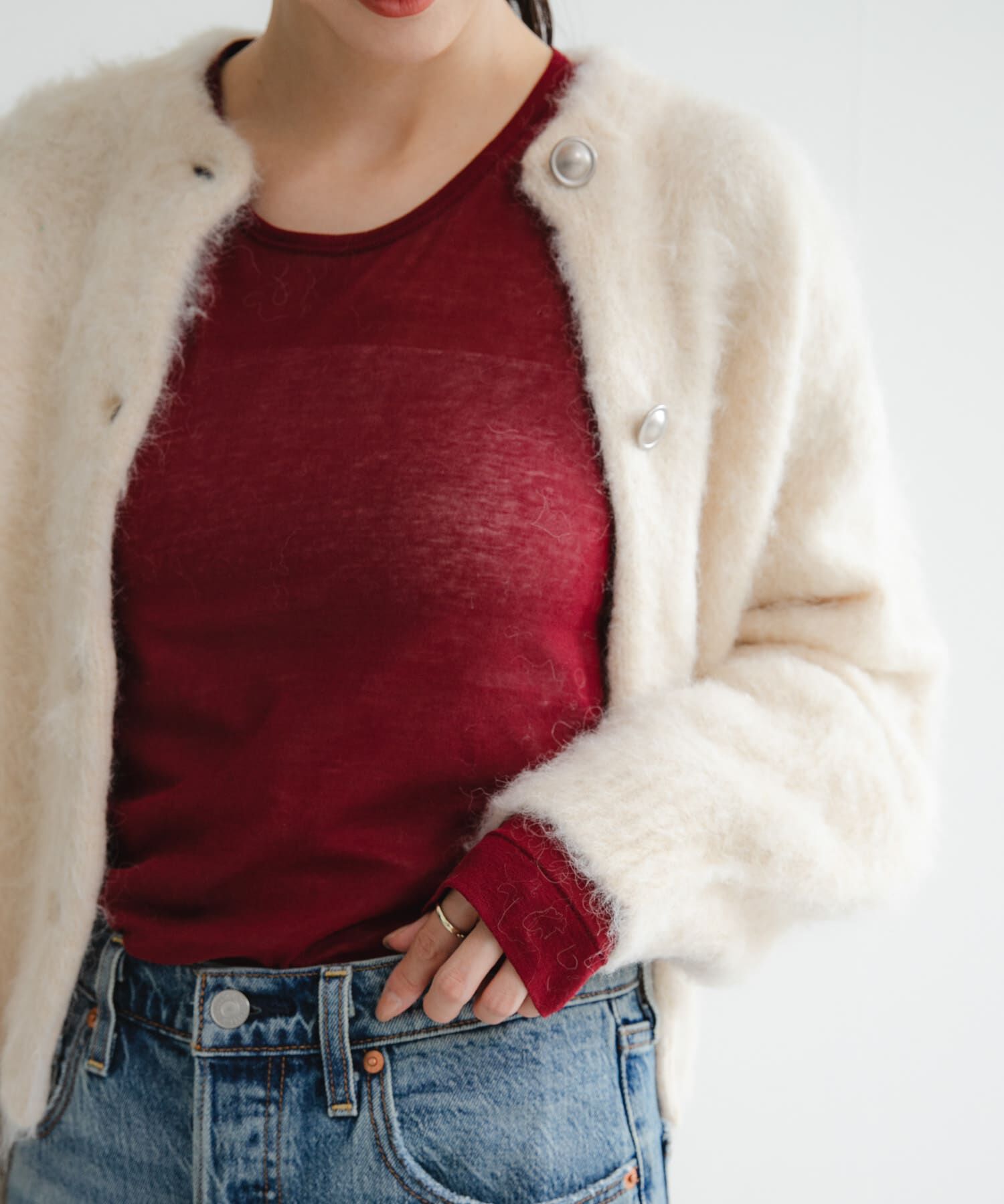 URBAN RESEARCH「強撚シアーカットソー」|Tシャツ・カットソー|