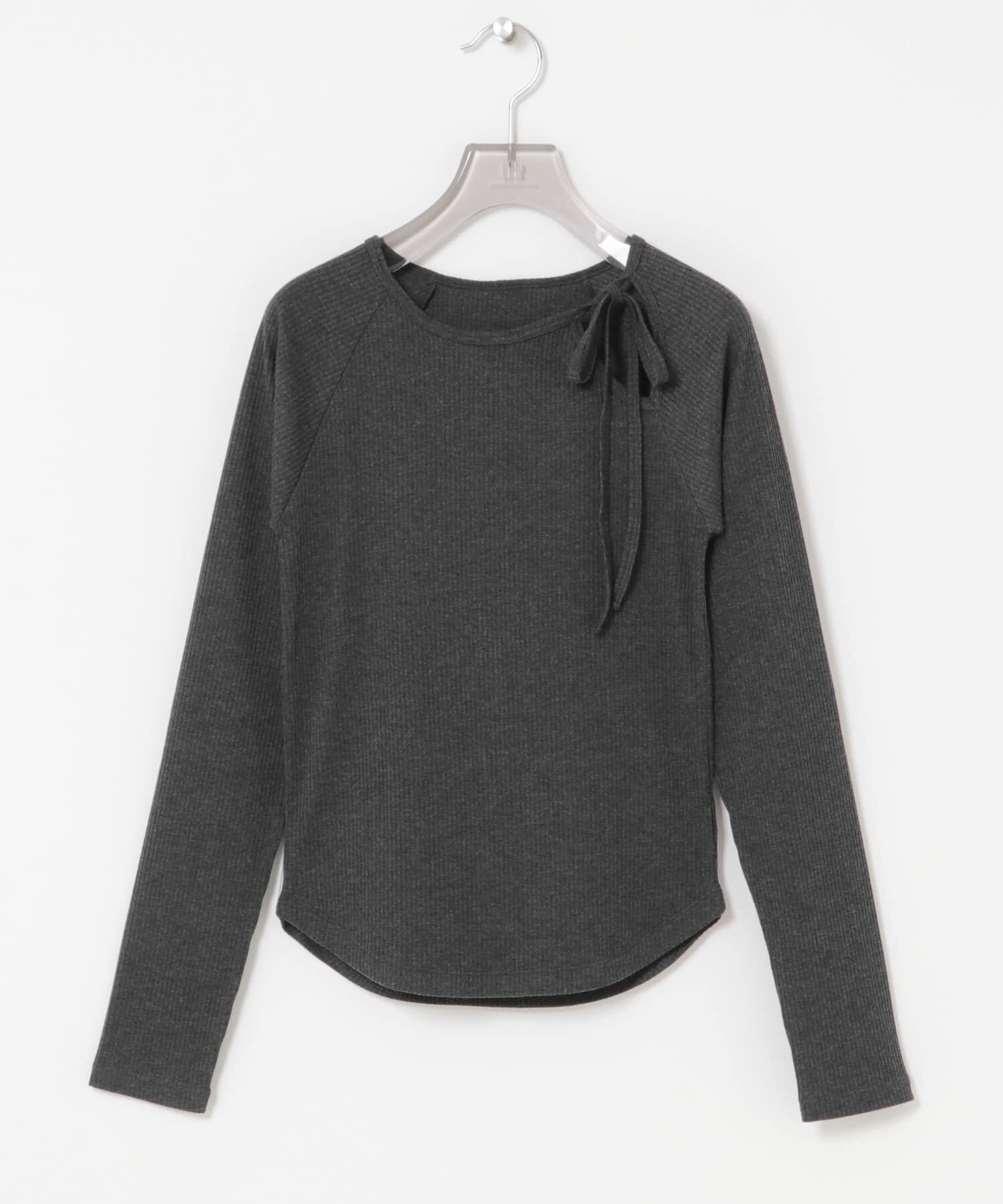 URBAN RESEARCH「カットアウトリブトップス」|Tシャツ・カットソー|