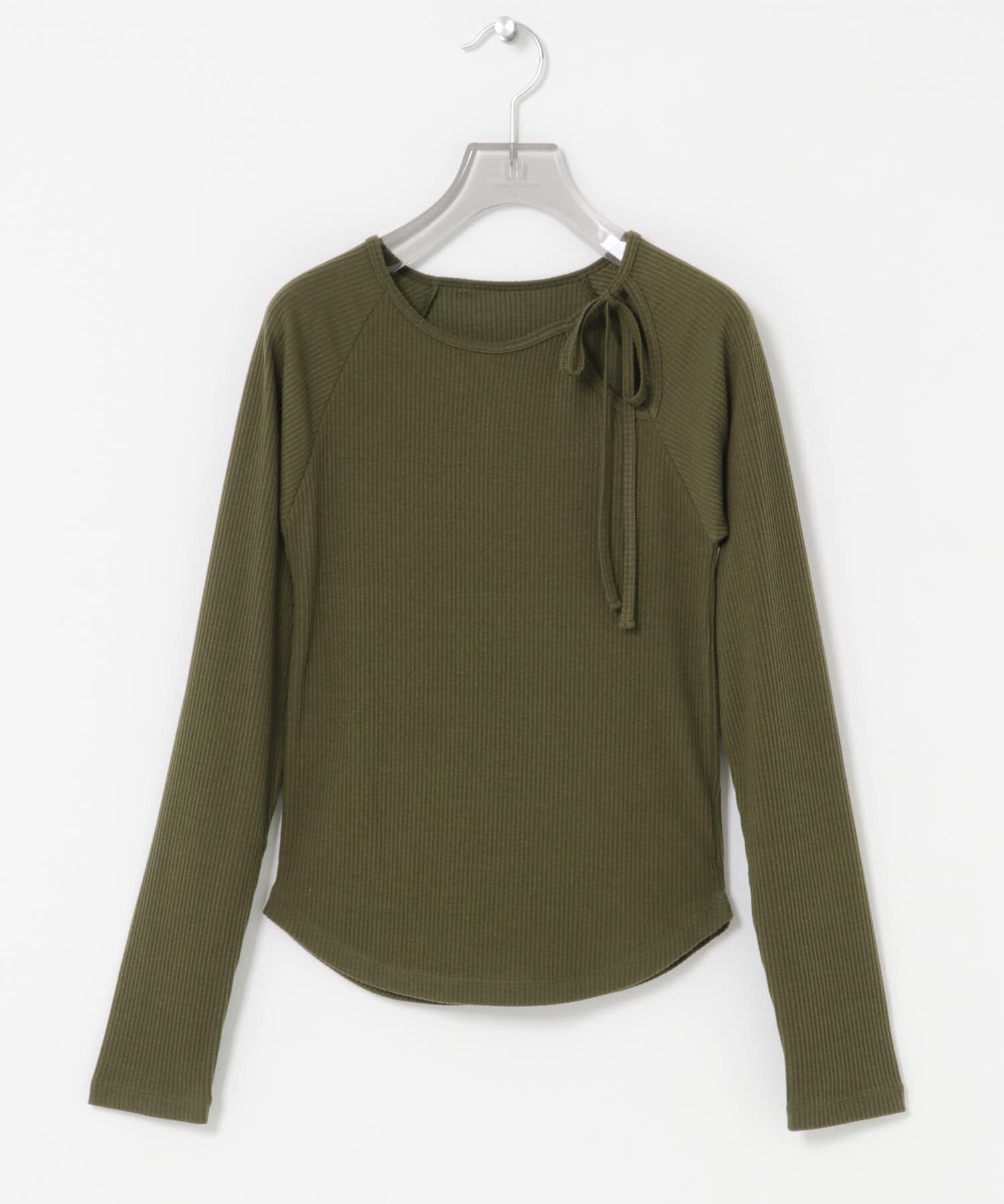 URBAN RESEARCH「カットアウトリブトップス」|Tシャツ・カットソー|