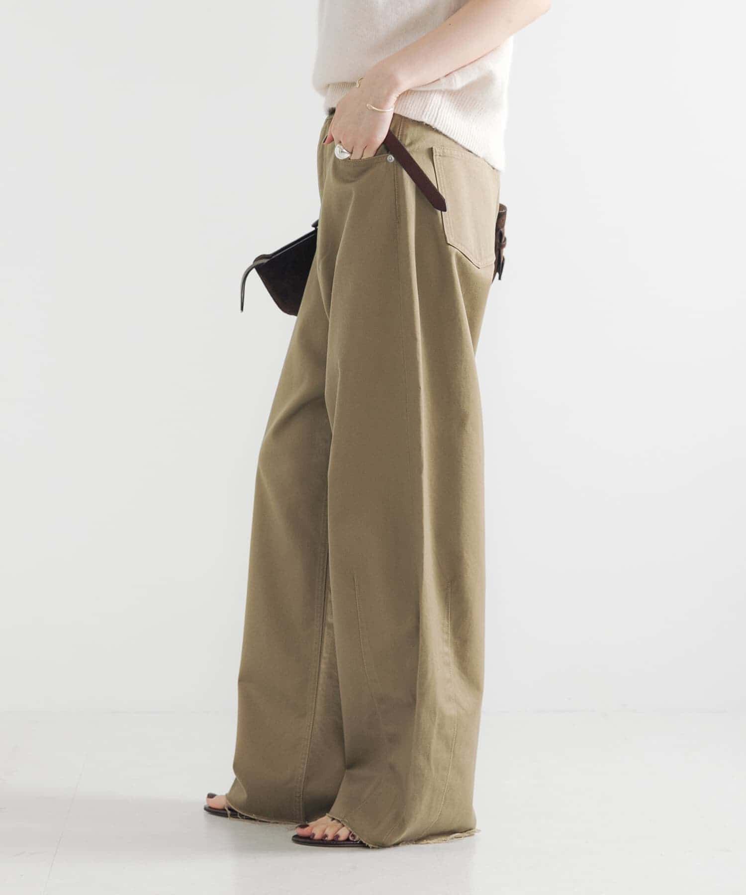 URBAN RESEARCH「コットンサテンカットオフカーブパンツ」|その他|