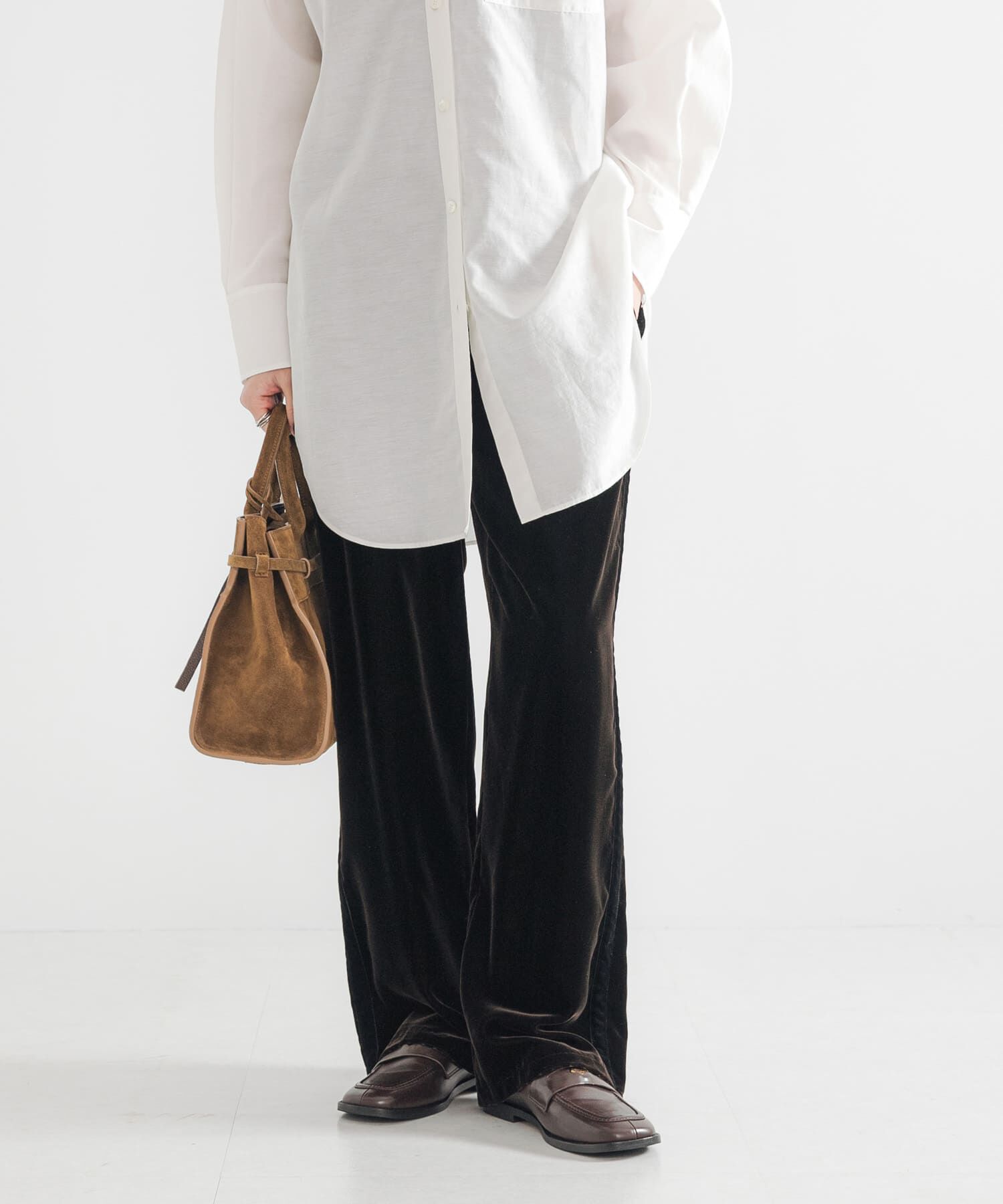 URBAN RESEARCH「サイドラインベロアイージーパンツ」|その他|