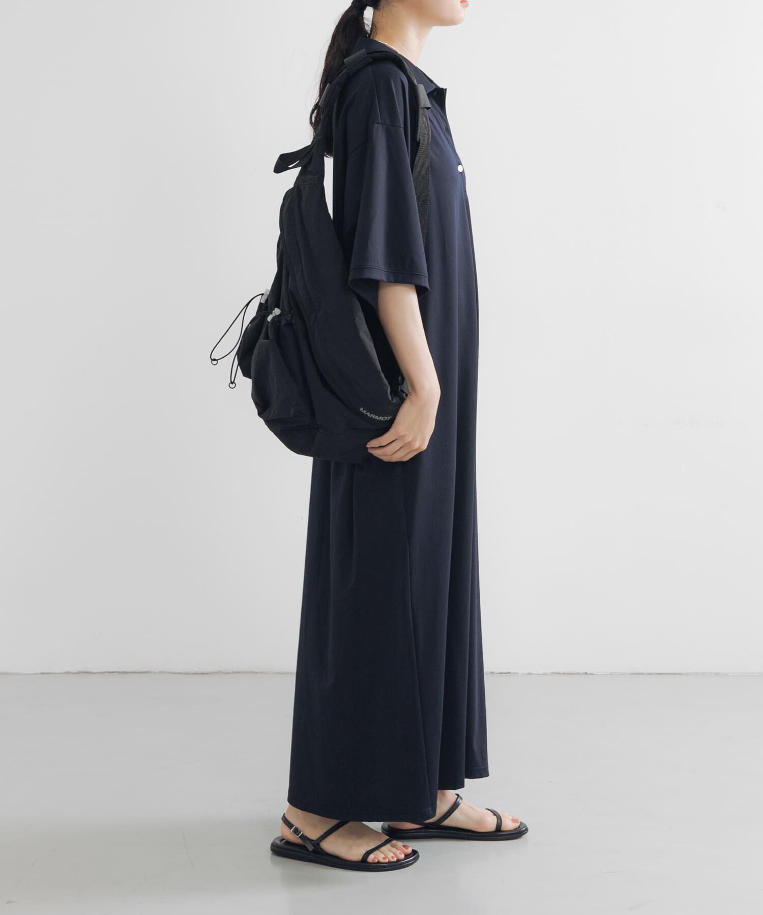 URBAN RESEARCH「レーヨンナイロンシャツカラーワンピース」|ワンピース|