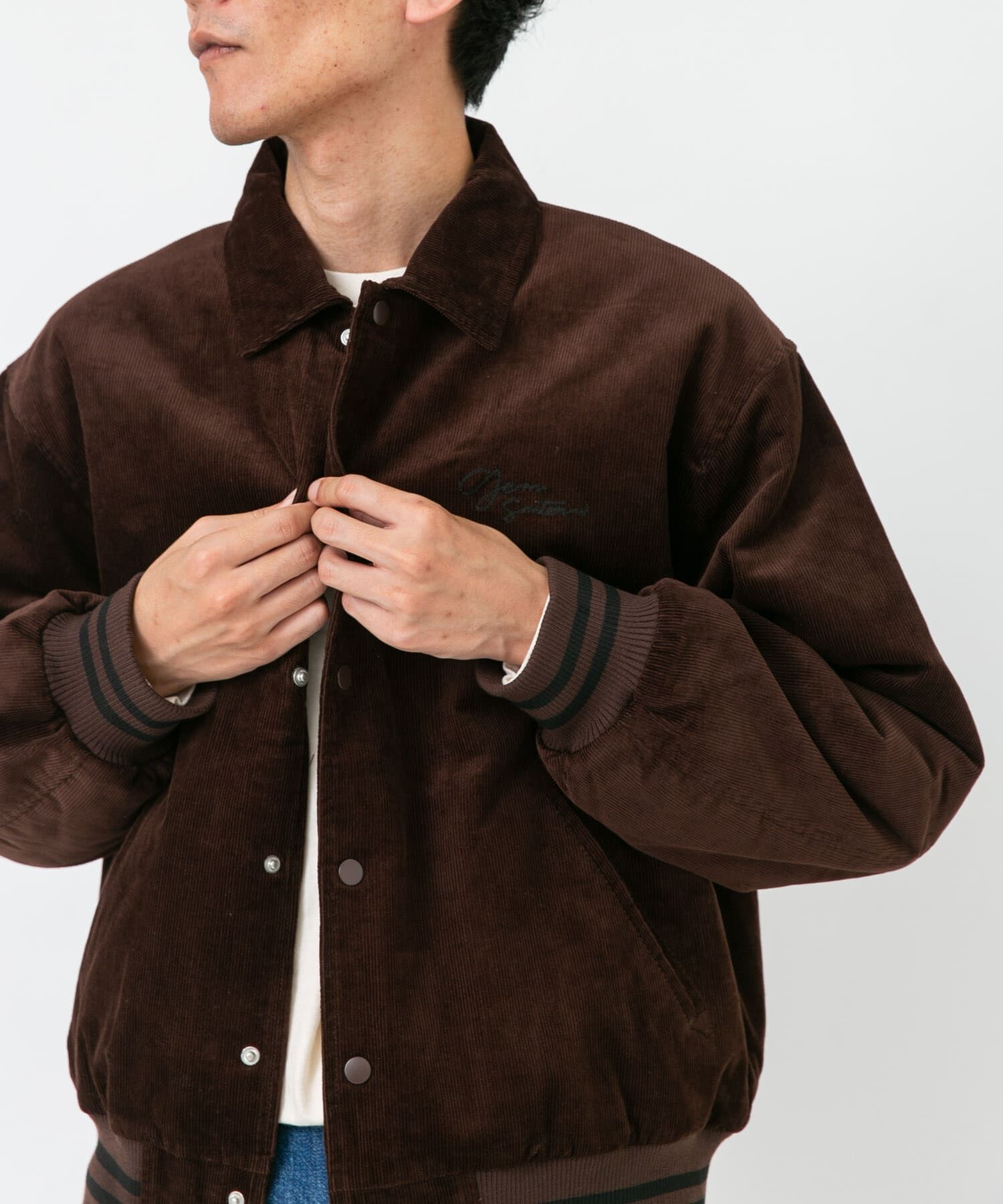 Sonny Label 「『別注』GEM SPORTSWEAR&times;Sonny Label　コーデュロイパデッドブルゾン」|ブルゾン・スタジャン|