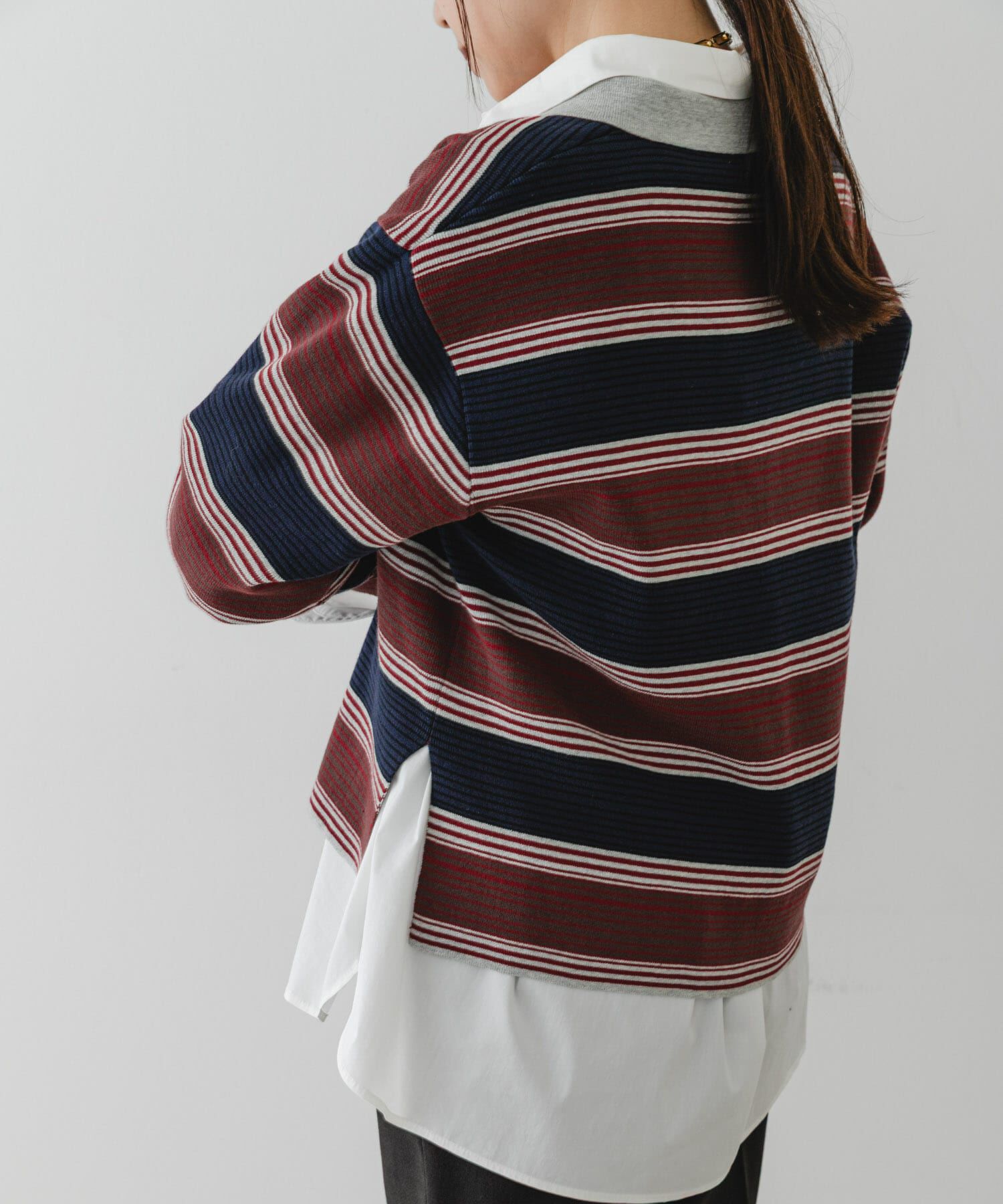 URBAN RESEARCH ROSSO「F by ROSSO　ラガーニットプルオーバー」|ニット・セーター|