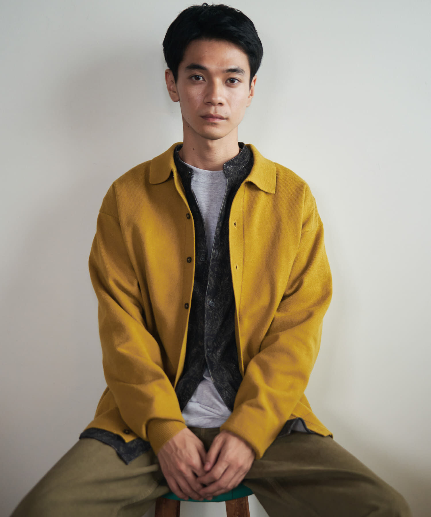 URBAN RESEARCH DOORS「『XLｻｲｽﾞ/WEB限定/仁村紗和さん着用』『UR TECH 200日ﾆｯﾄ』ｼｬﾂ ｶｰ」|カーディガン|