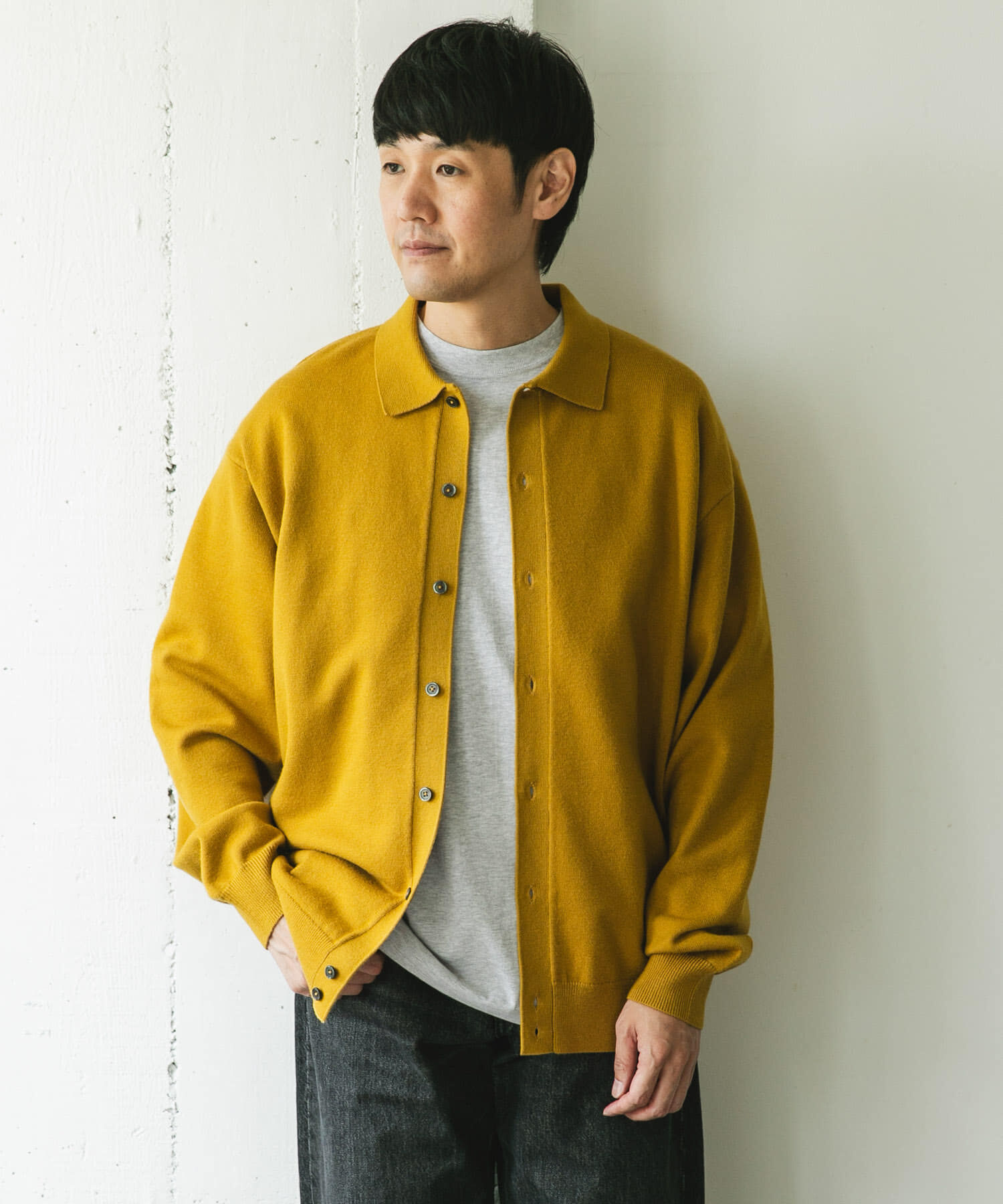 URBAN RESEARCH DOORS「『XLｻｲｽﾞ/WEB限定/仁村紗和さん着用』『UR TECH 200日ﾆｯﾄ』ｼｬﾂ ｶｰ」|カーディガン|