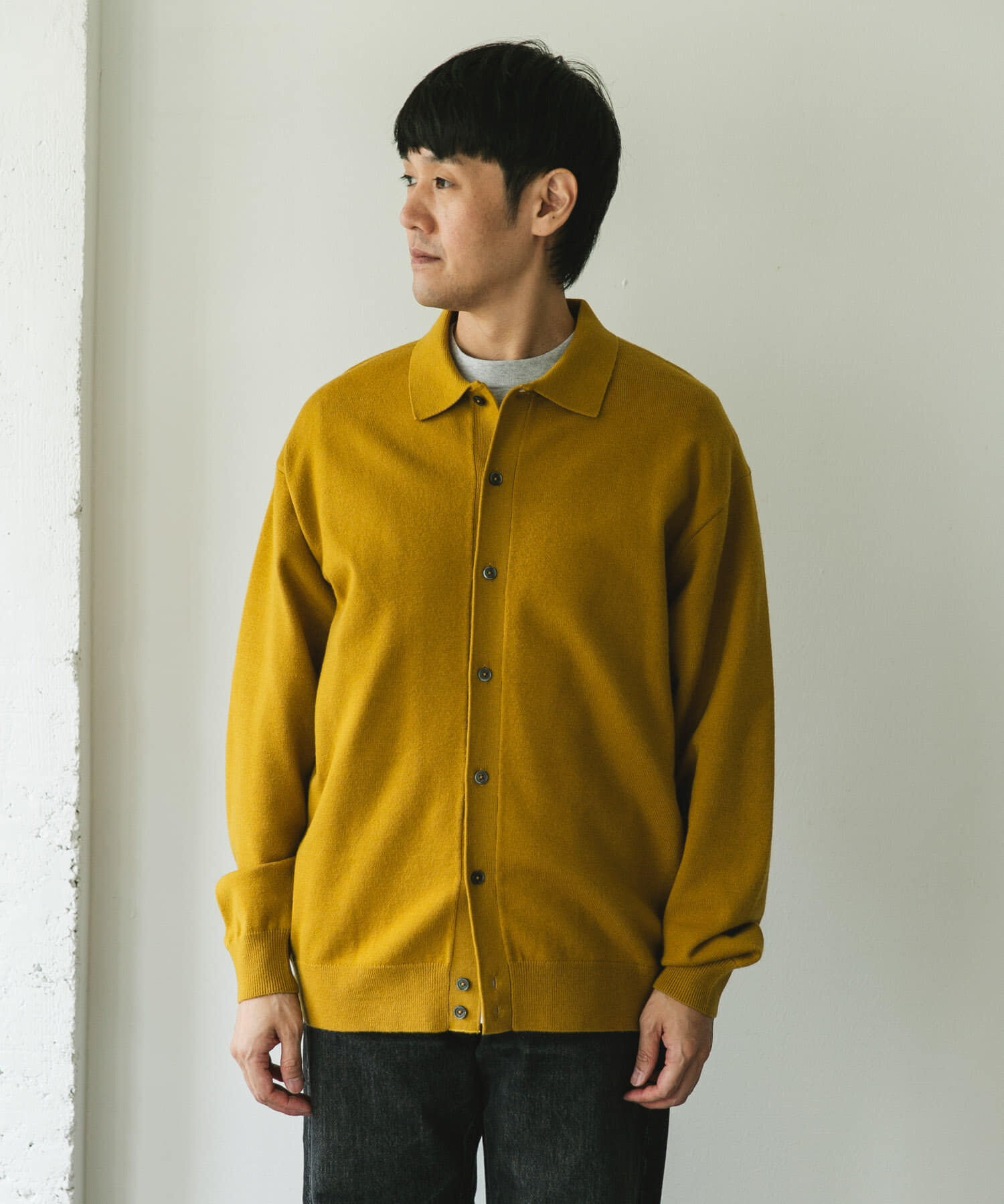 URBAN RESEARCH DOORS「『XLｻｲｽﾞ/WEB限定/仁村紗和さん着用』『UR TECH 200日ﾆｯﾄ』ｼｬﾂ ｶｰ」|カーディガン|