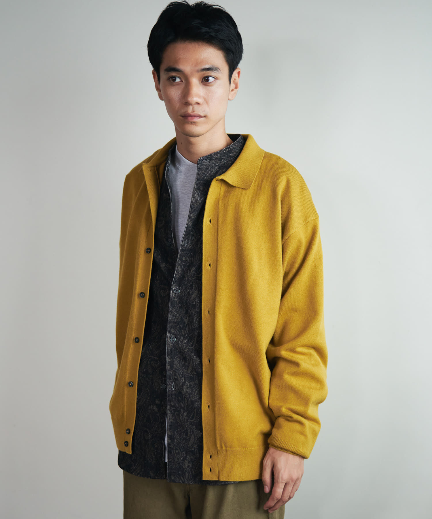 URBAN RESEARCH DOORS「『XLｻｲｽﾞ/WEB限定/仁村紗和さん着用』『UR TECH 200日ﾆｯﾄ』ｼｬﾂ ｶｰ」|カーディガン|