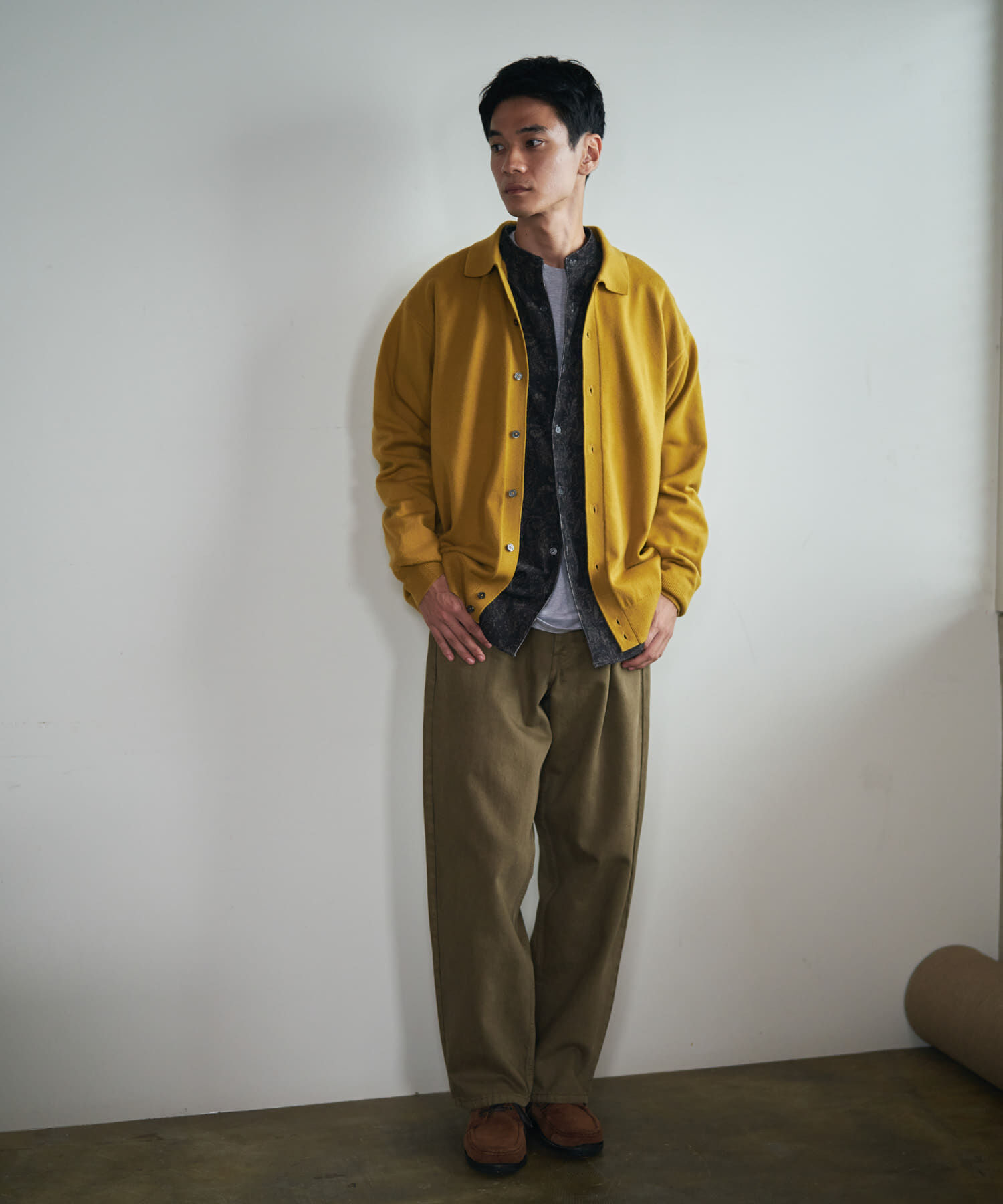 URBAN RESEARCH DOORS「『XLｻｲｽﾞ/WEB限定/仁村紗和さん着用』『UR TECH 200日ﾆｯﾄ』ｼｬﾂ ｶｰ」|カーディガン|