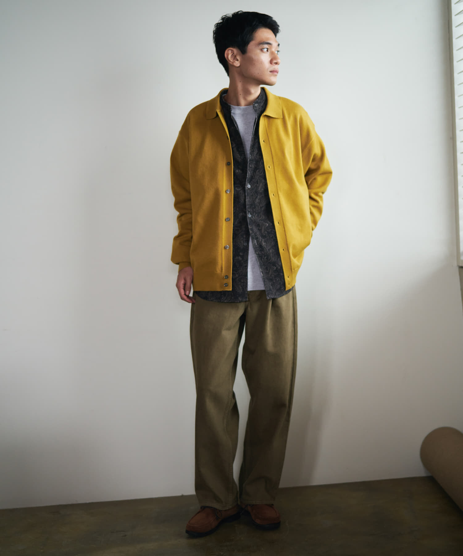 URBAN RESEARCH DOORS「『XLｻｲｽﾞ/WEB限定/仁村紗和さん着用』『UR TECH 200日ﾆｯﾄ』ｼｬﾂ ｶｰ」|カーディガン|