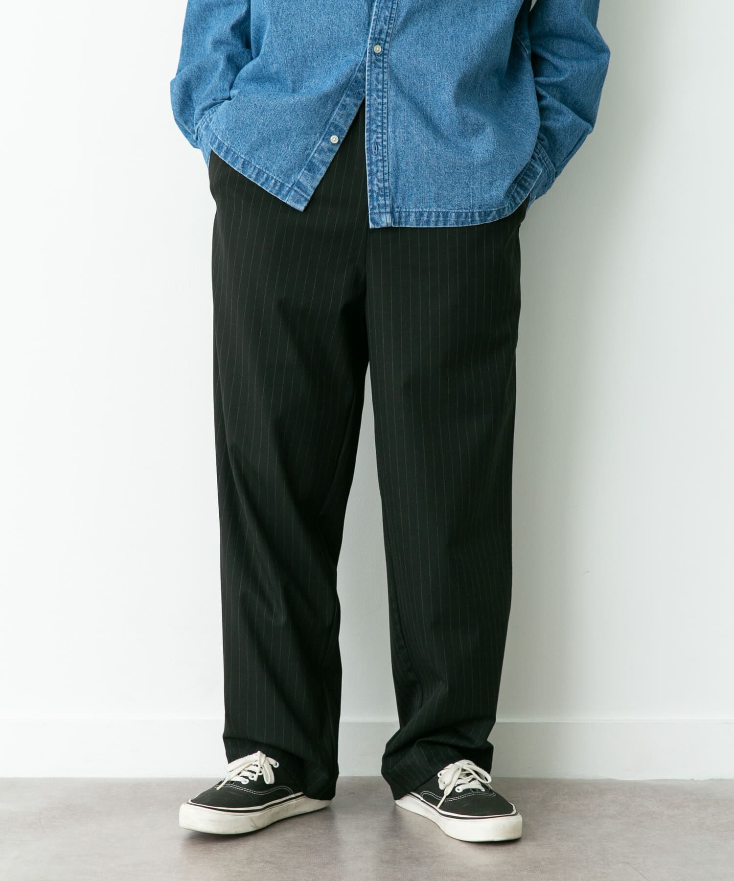 Sonny Label 「ピンストライプイージーパンツ」|その他|ブラウン系その他