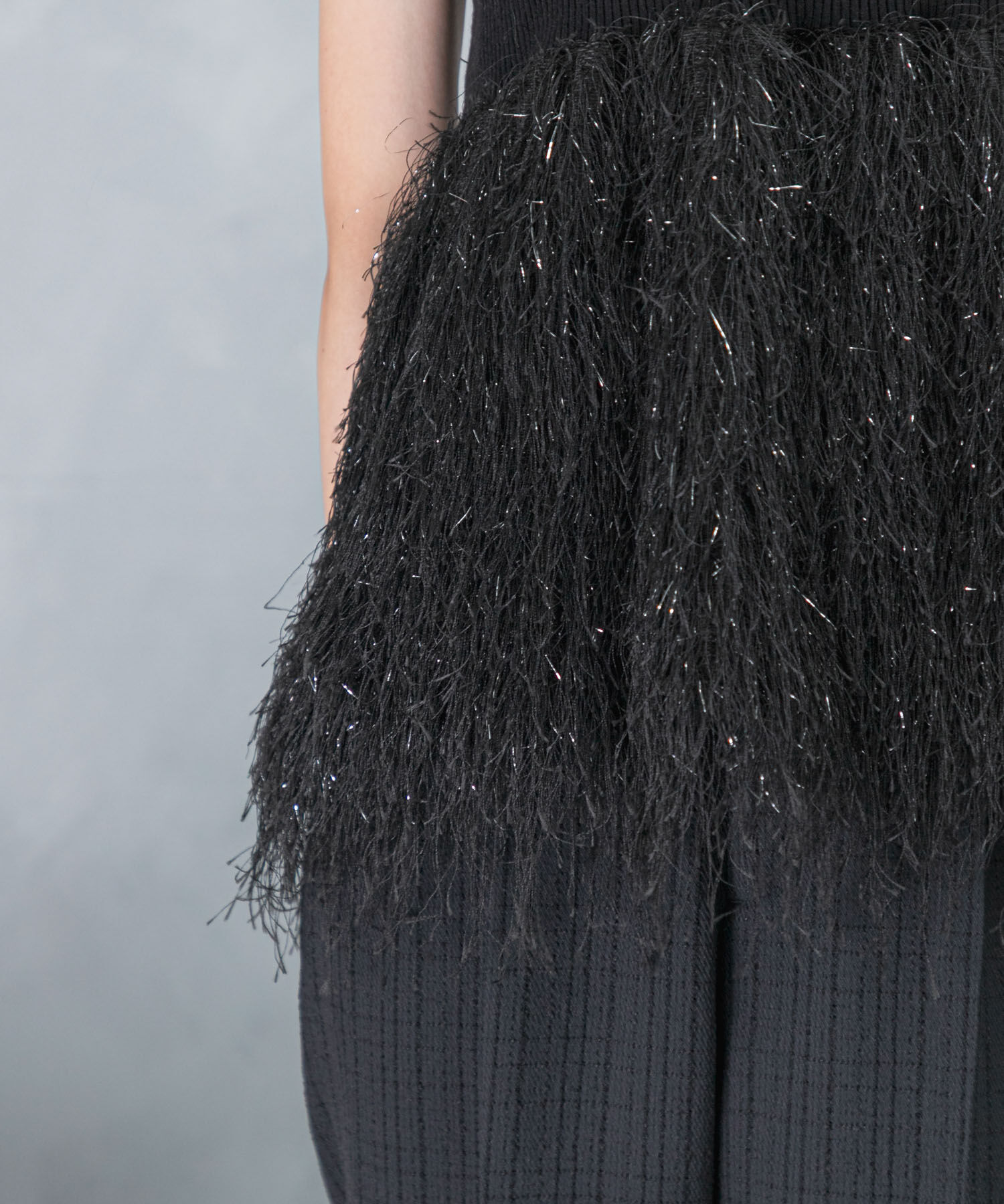 URBAN RESEARCH ROSSO「フェザーフリンジニットビスチェ」|ニット・セーター|