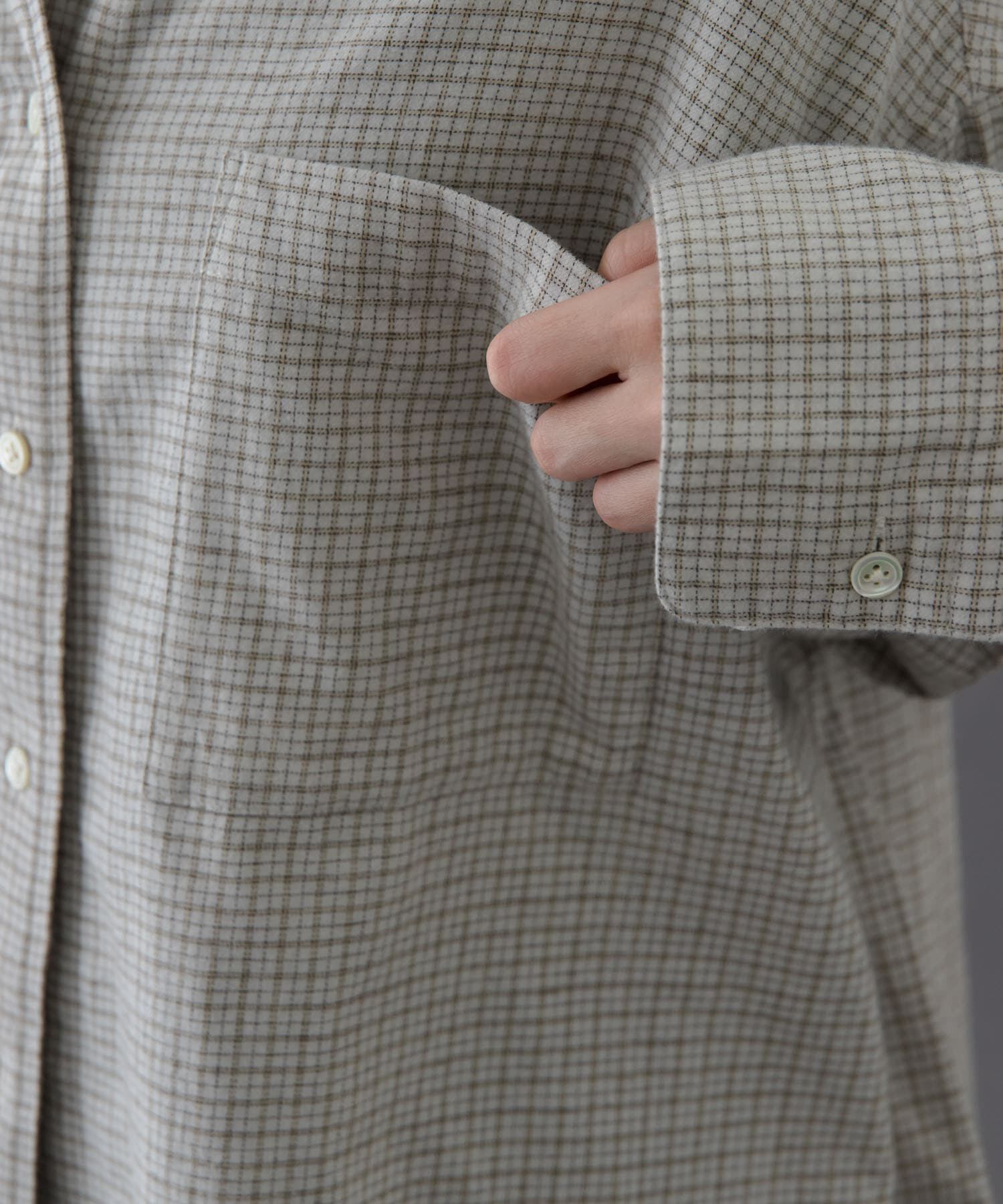 URBAN RESEARCH DOORS「FORK&SPOON　ネルチェックシャツ」|シャツ・ブラウス|