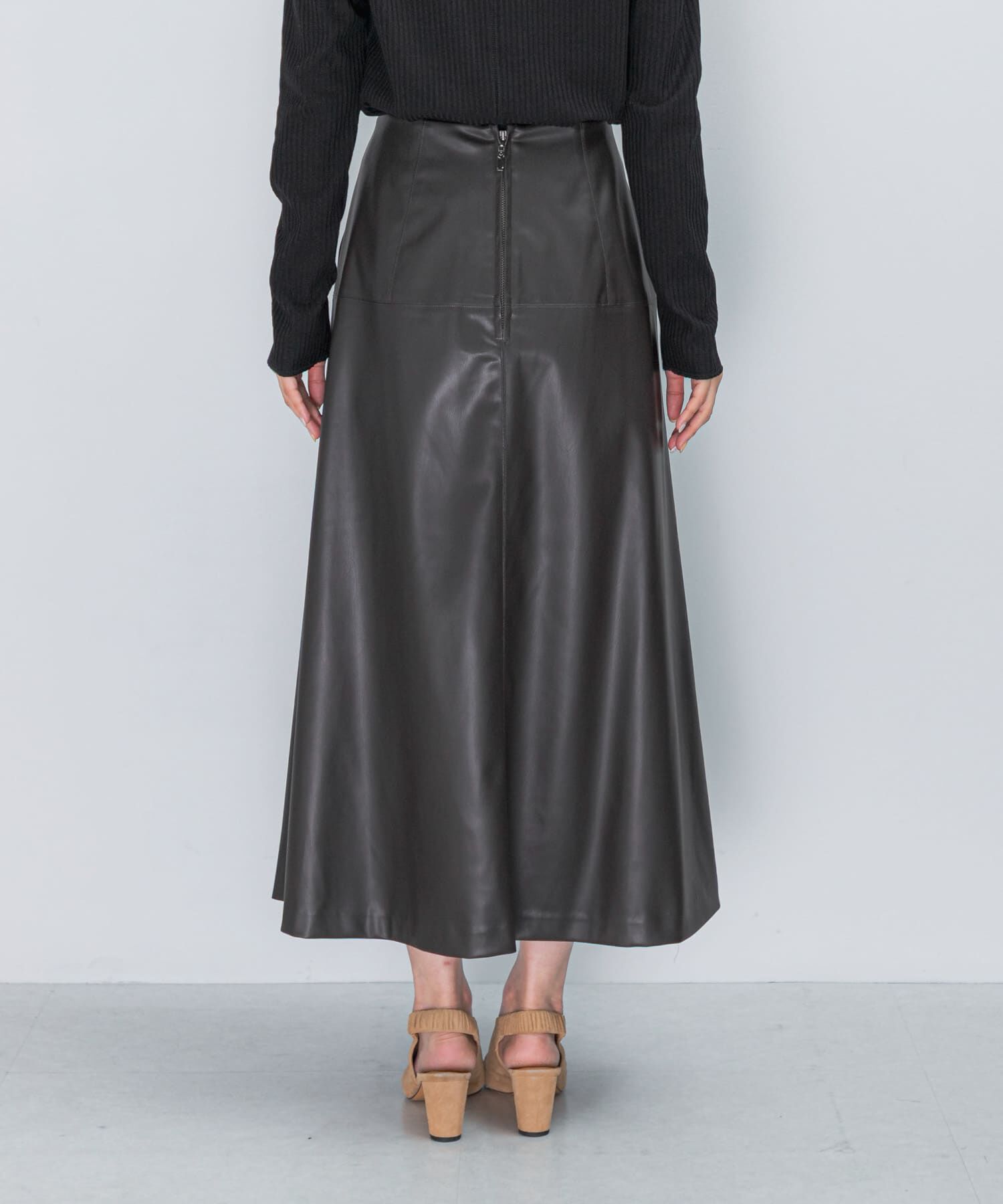 URBAN RESEARCH ROSSO「バックジップフレアスカート」|スカート|