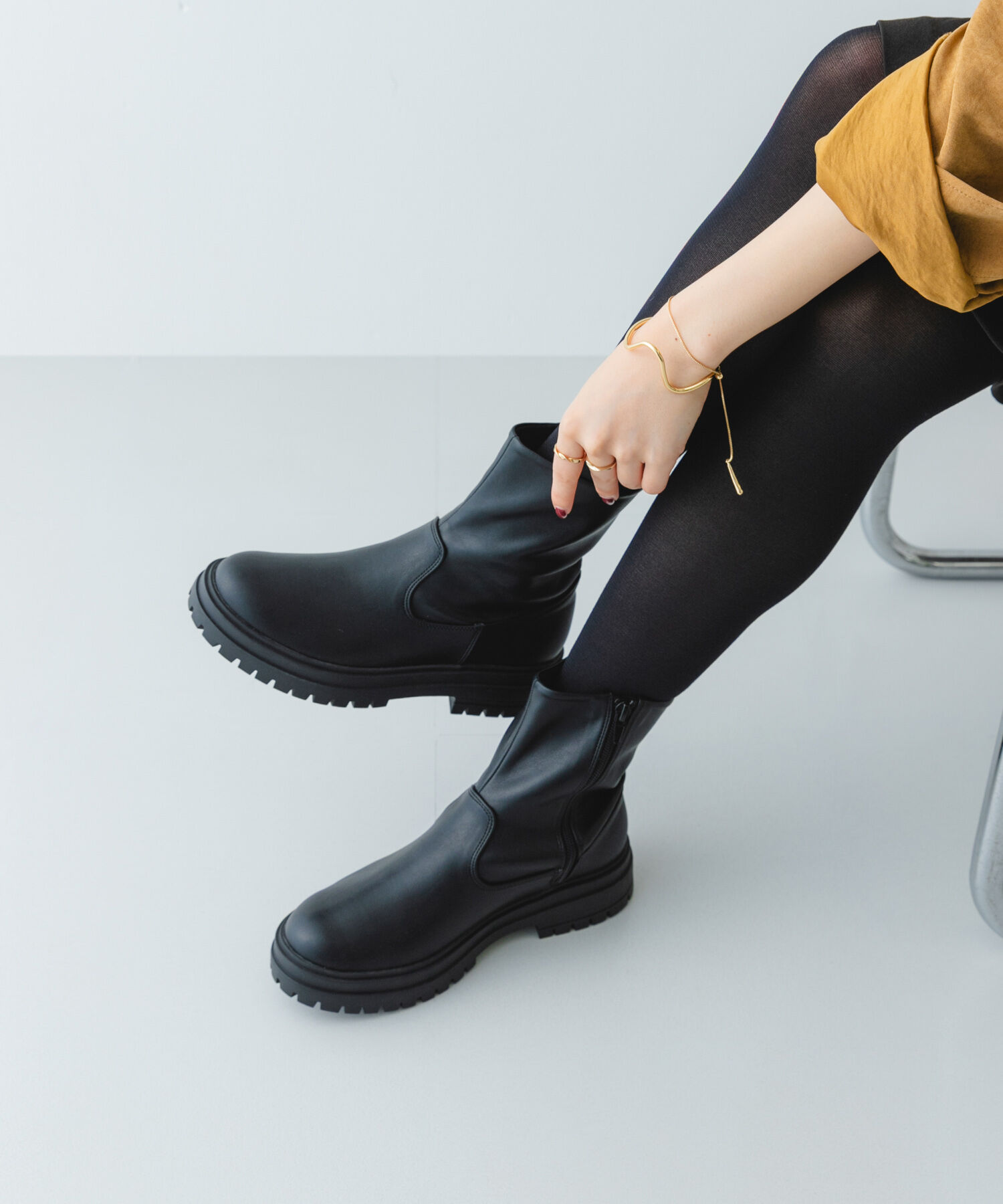 RODE SKO「撥水ストレッチブーツ」|ショートブーツ|