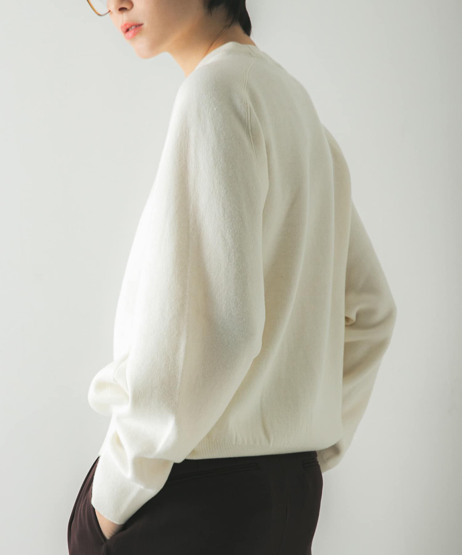 URBAN RESEARCH「コットンカシミヤスウェットニット」|ニット・セーター|